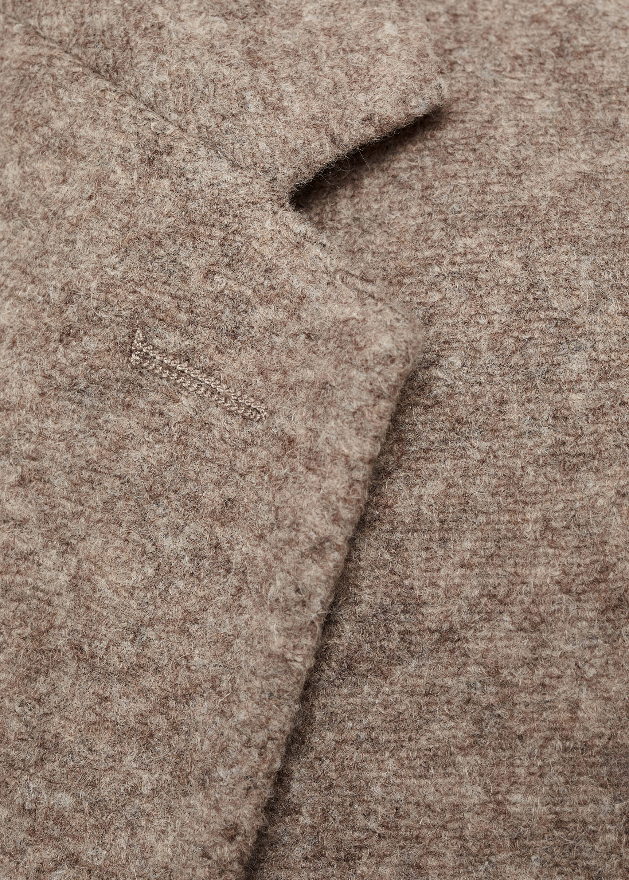 意大利纯羊毛法兰绒外套 - null