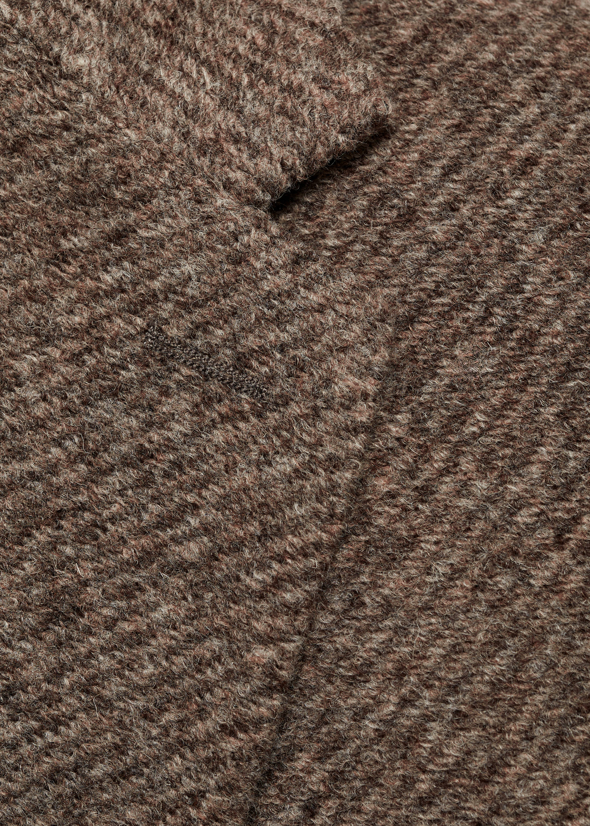 Italian virgin wool flannel tailored jacket - Details of the article 8