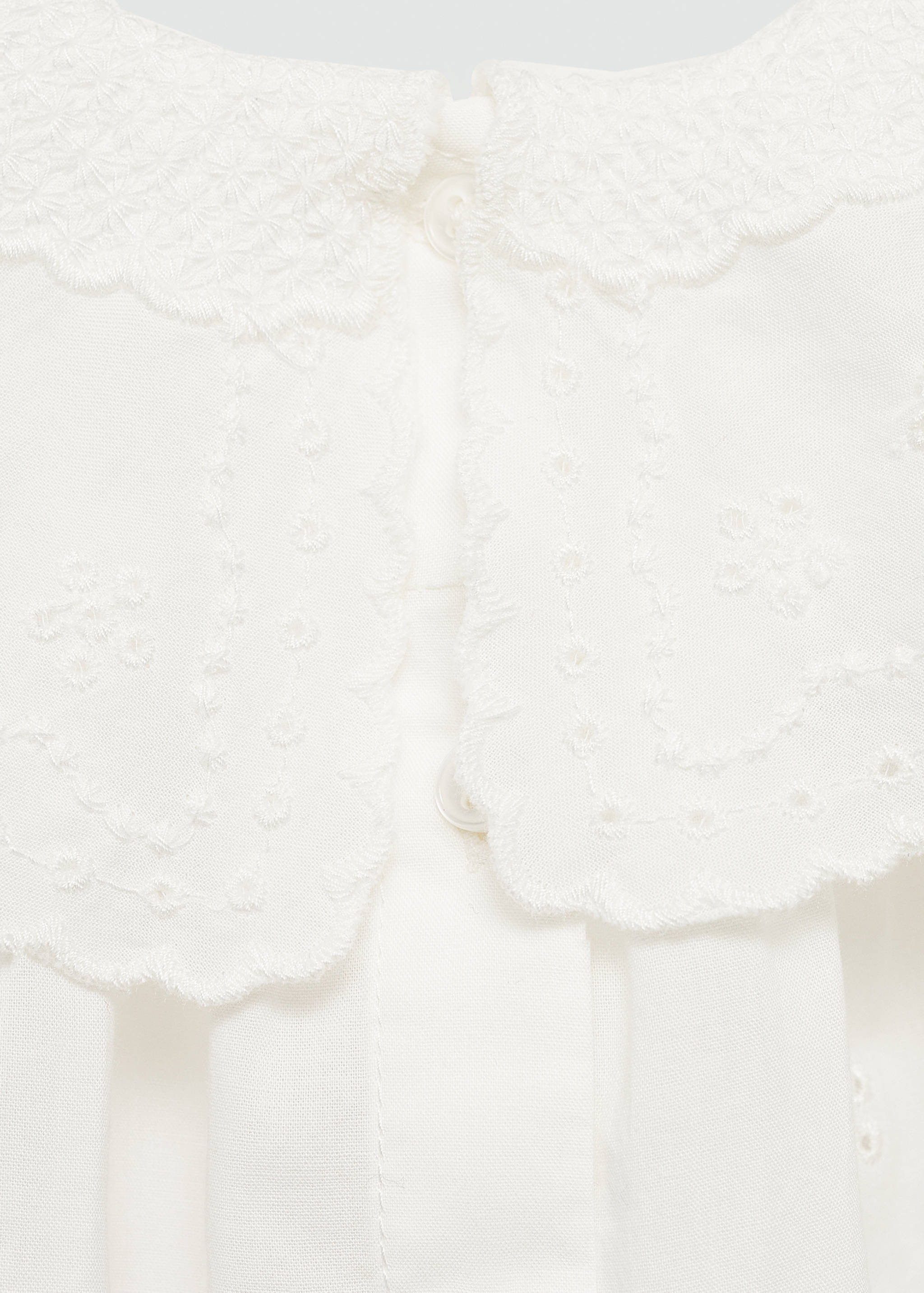 Embroidered details blouse - Details of the article 8
