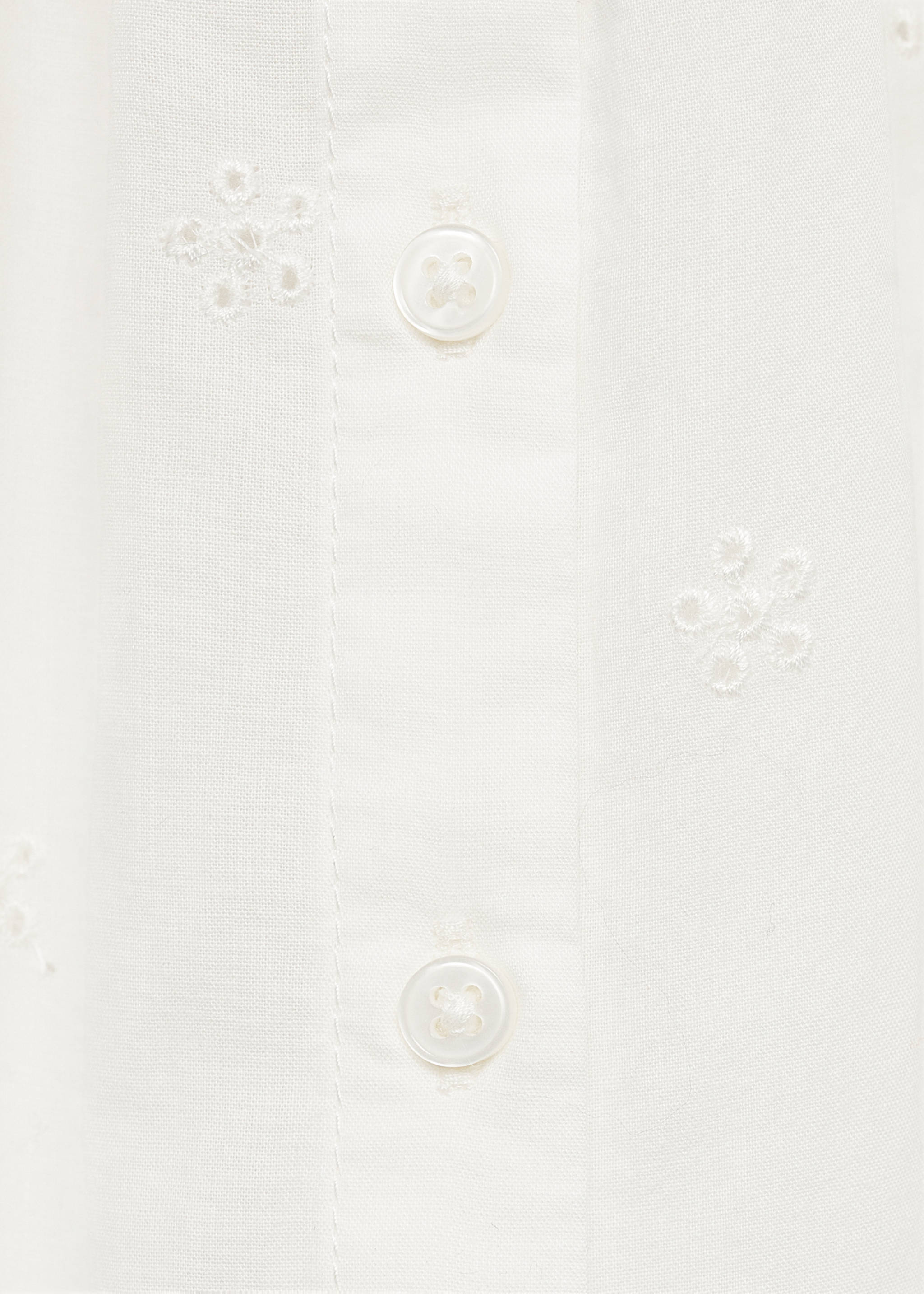 Embroidered details blouse - Details of the article 0