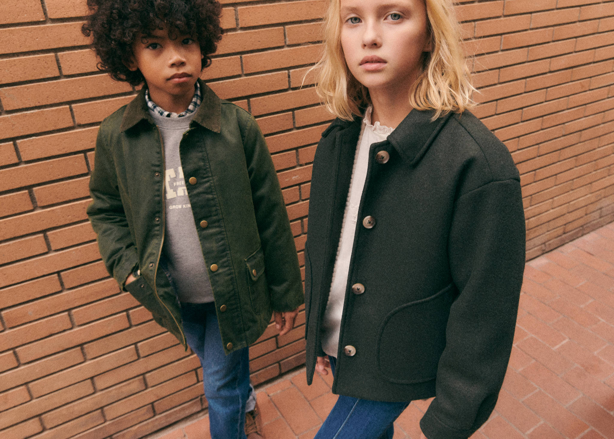 Short cloth coat - Panoramic plane