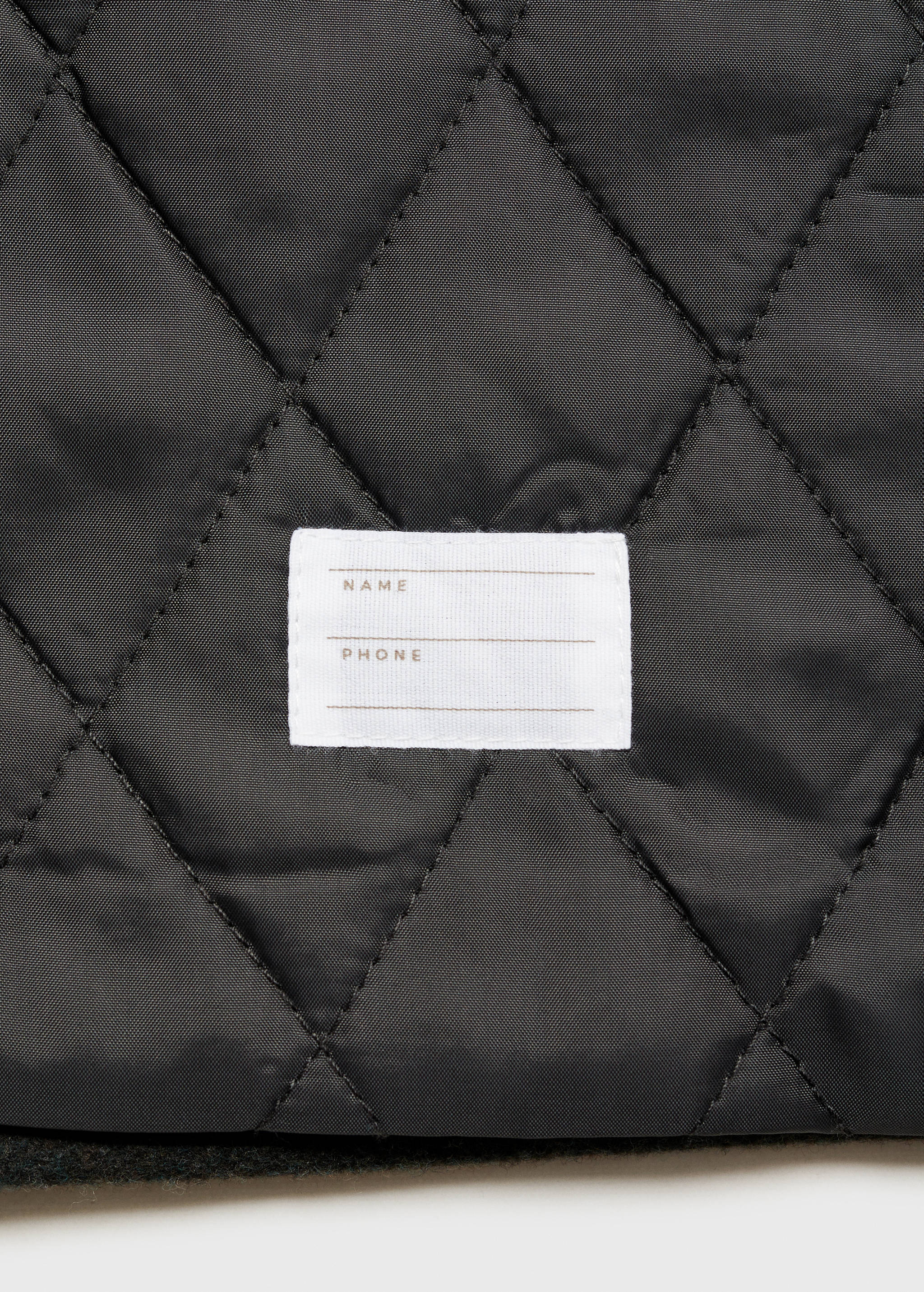 Short cloth coat - Details of the article 0