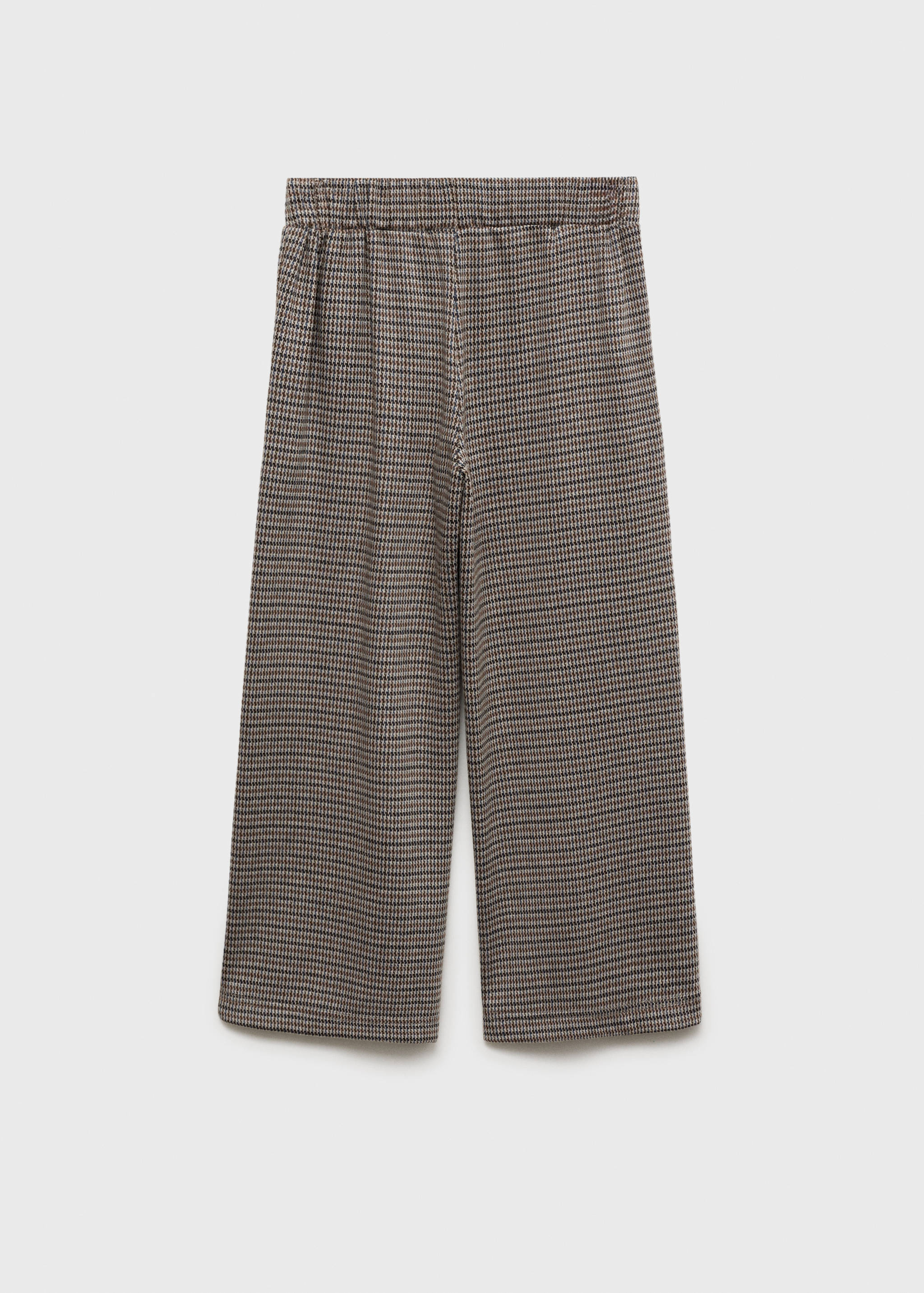 Houndstooth trousers - Reverse of the article