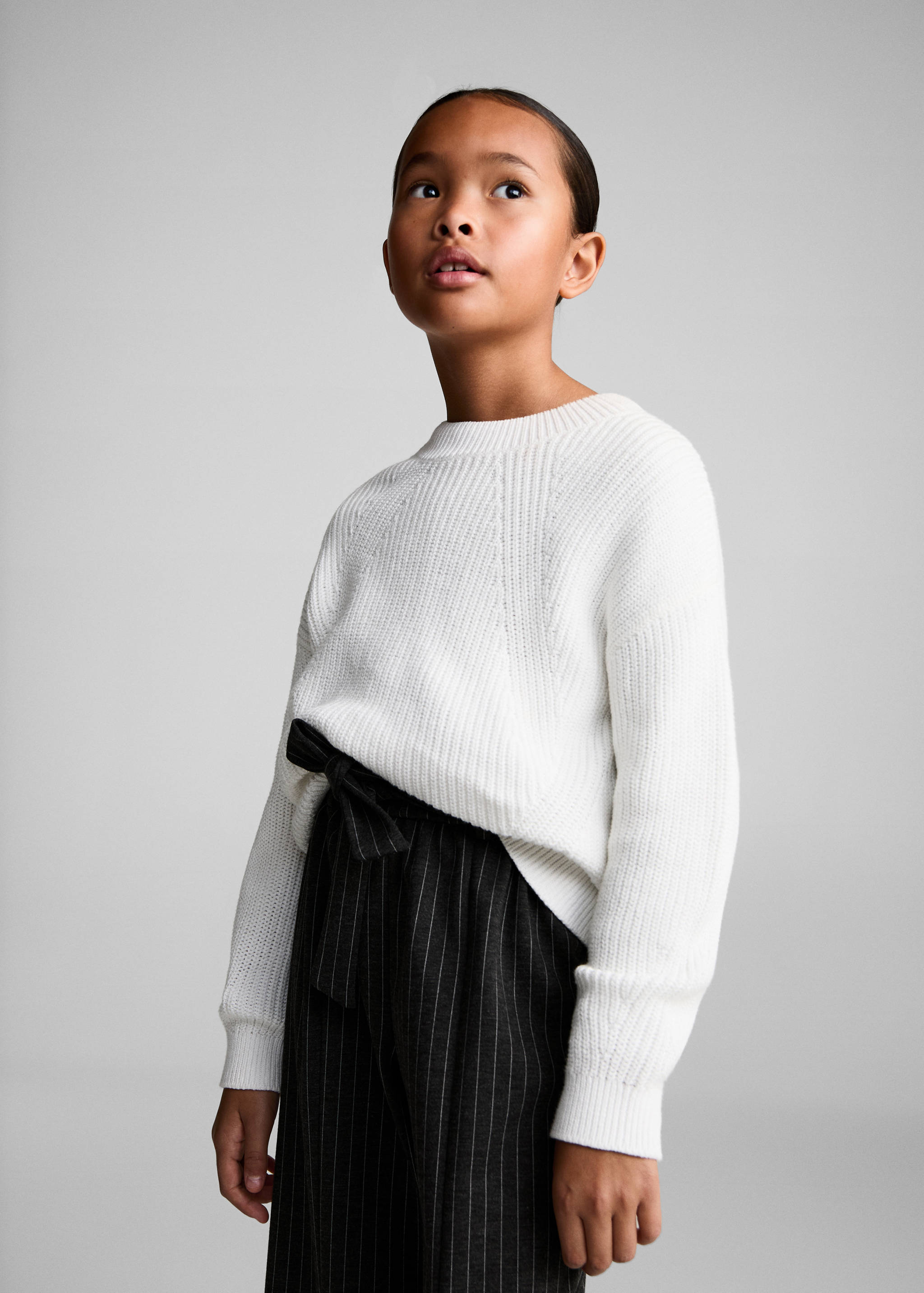 Culotte stripes trousers - Medium plane