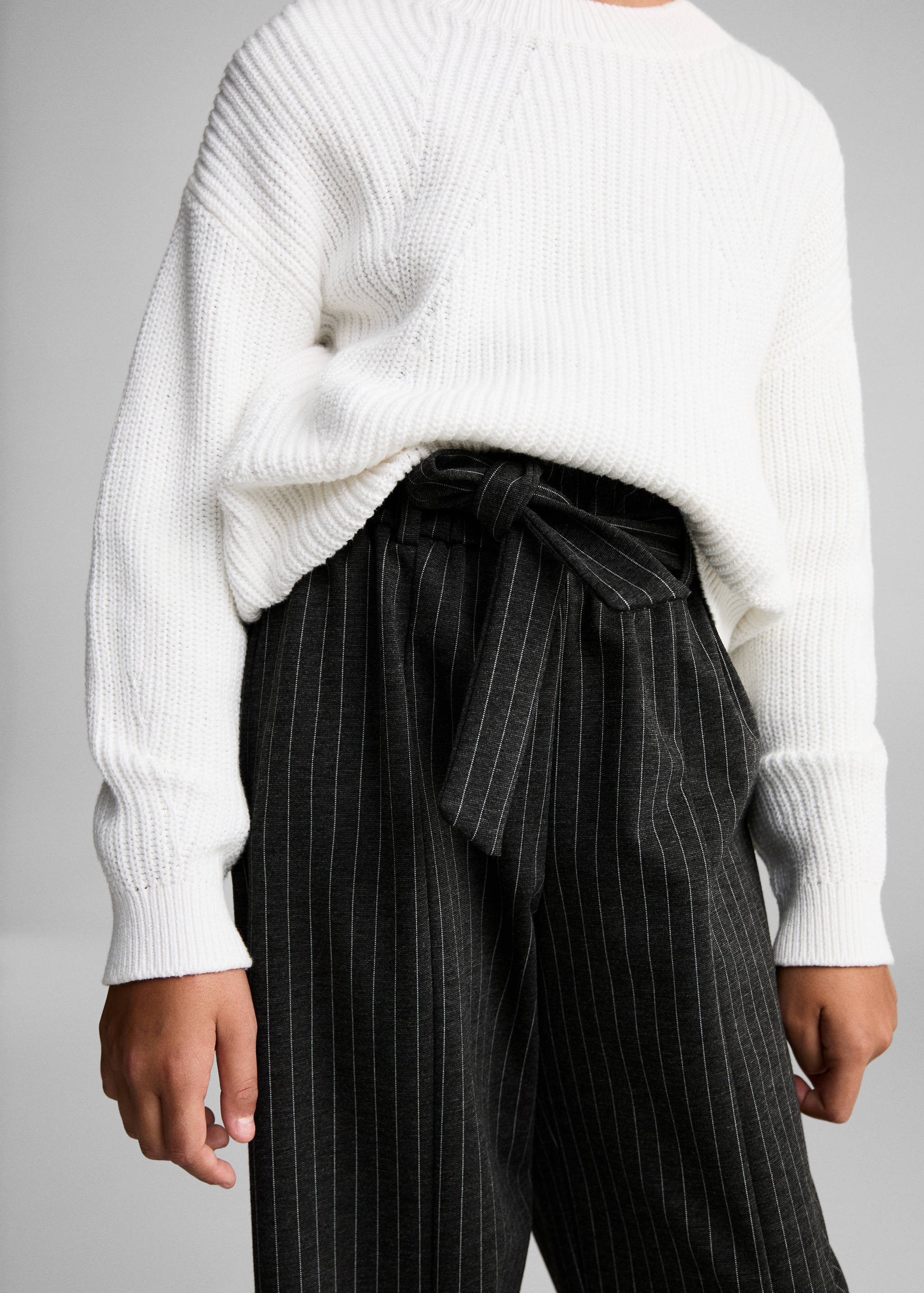Culotte stripes trousers - Details of the article 6
