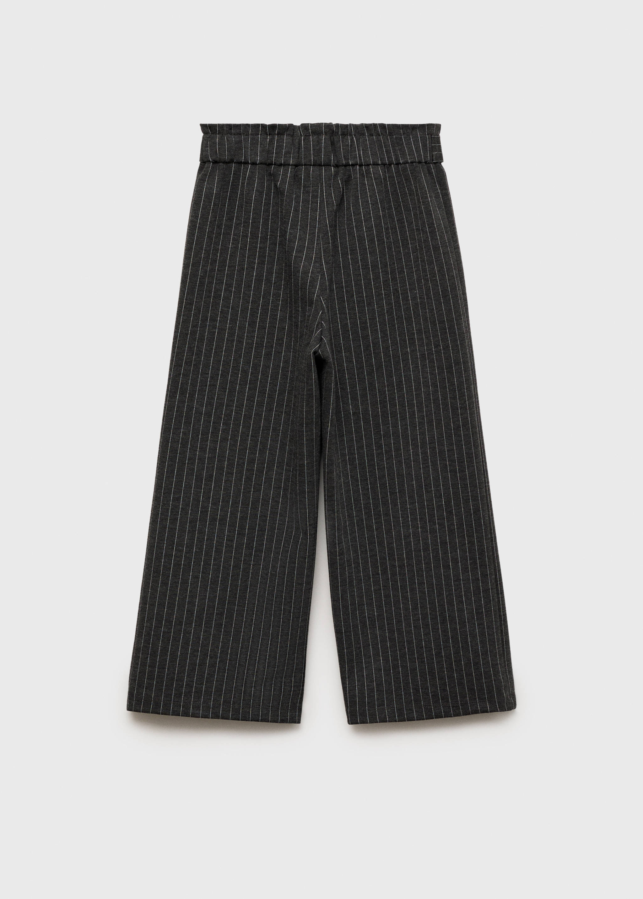 Culotte stripes trousers - Reverse of the article