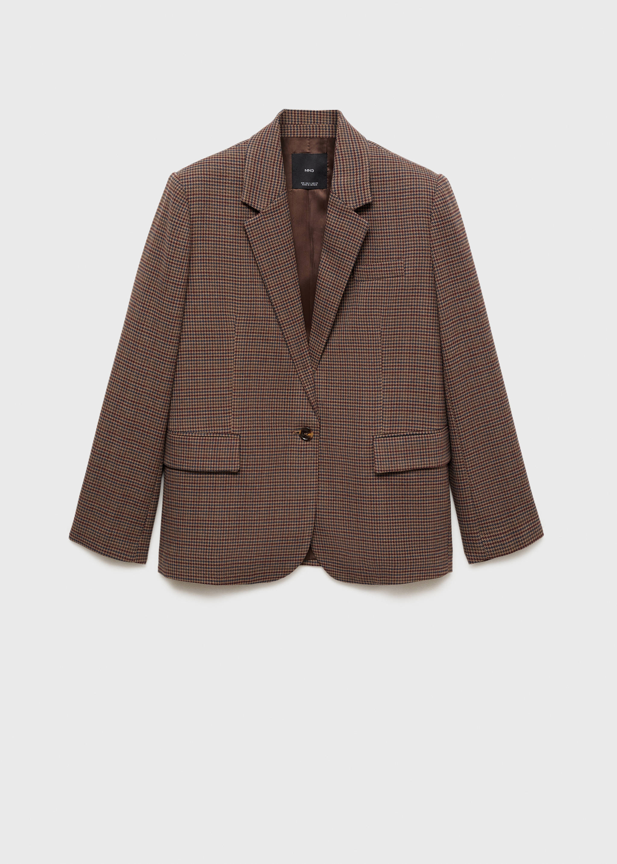 Blazer cuadros pata de gallo - Artículo sin modelo