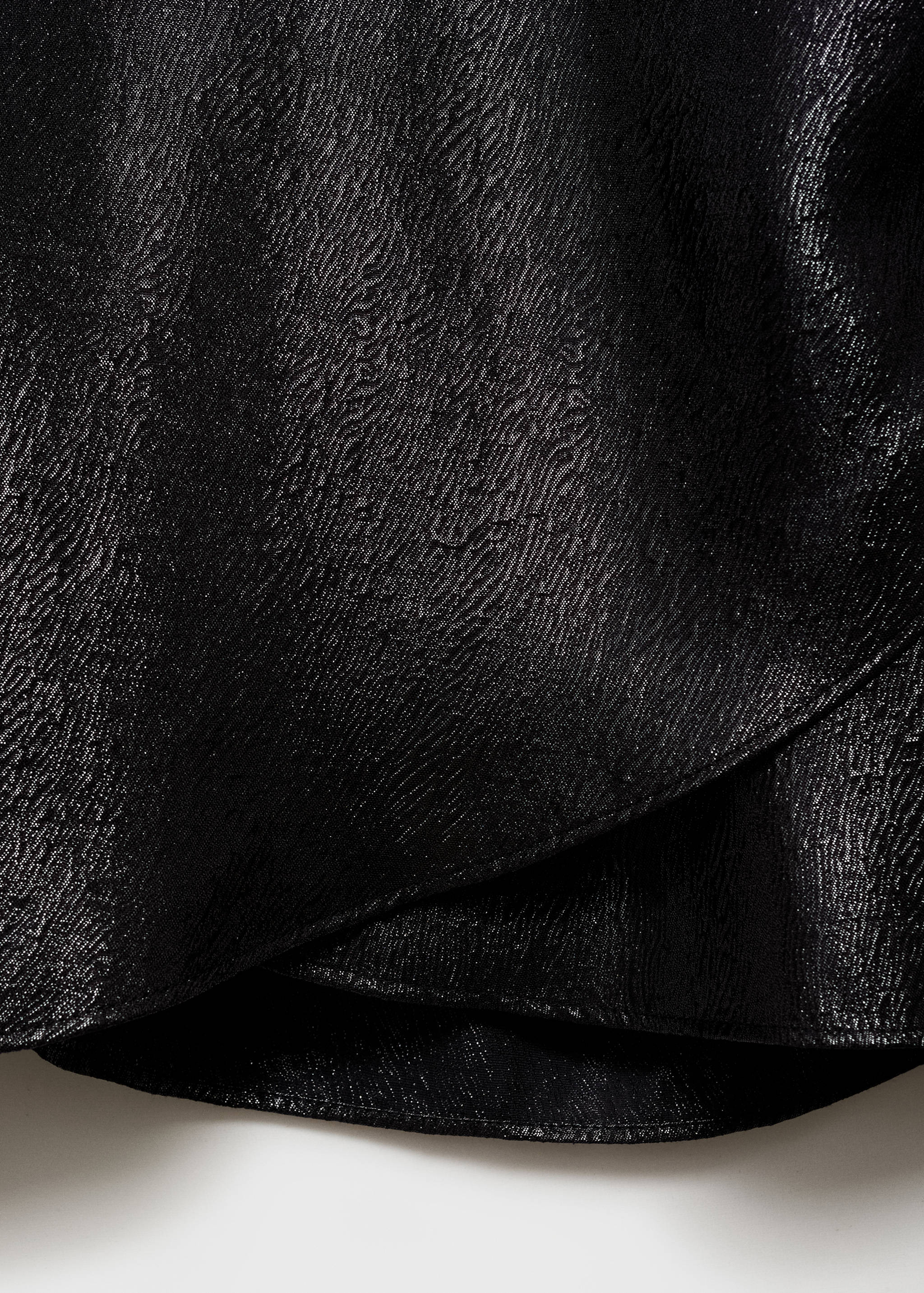 Textured asymmetrical dress - Details of the article 0