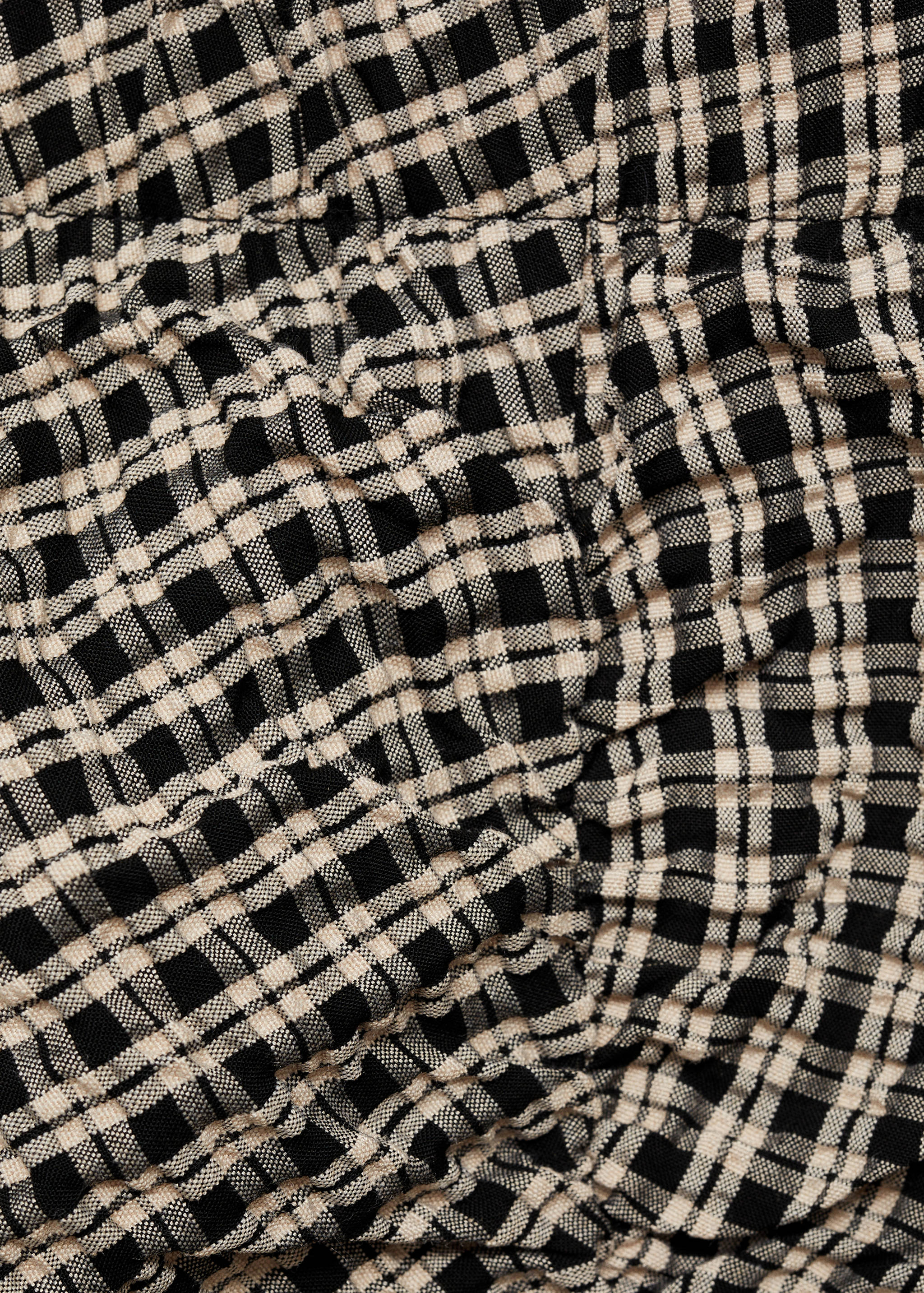Checked midi skirt - Details of the article 8