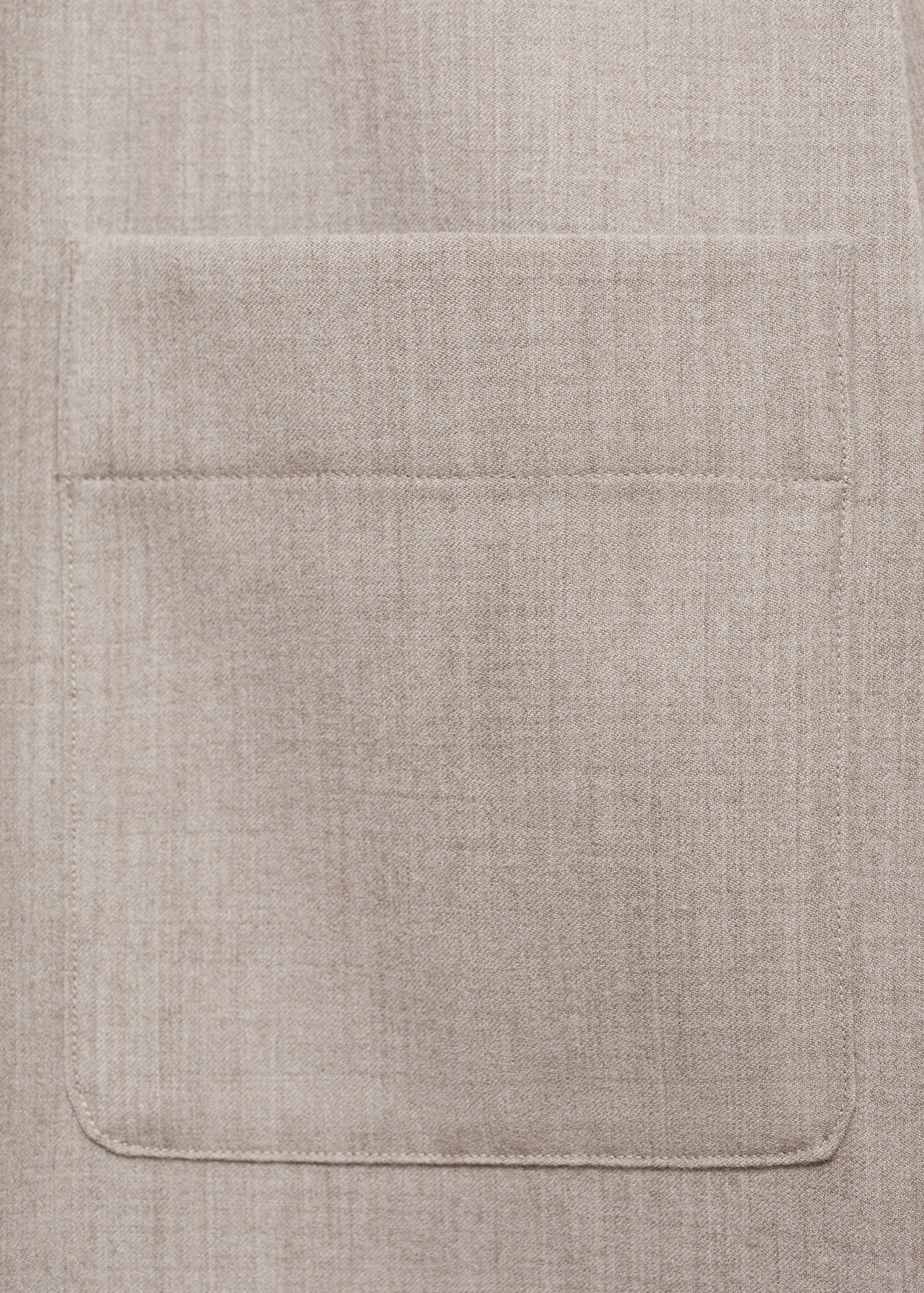 Chemise 100 % laine poche - Détail de l'article 0