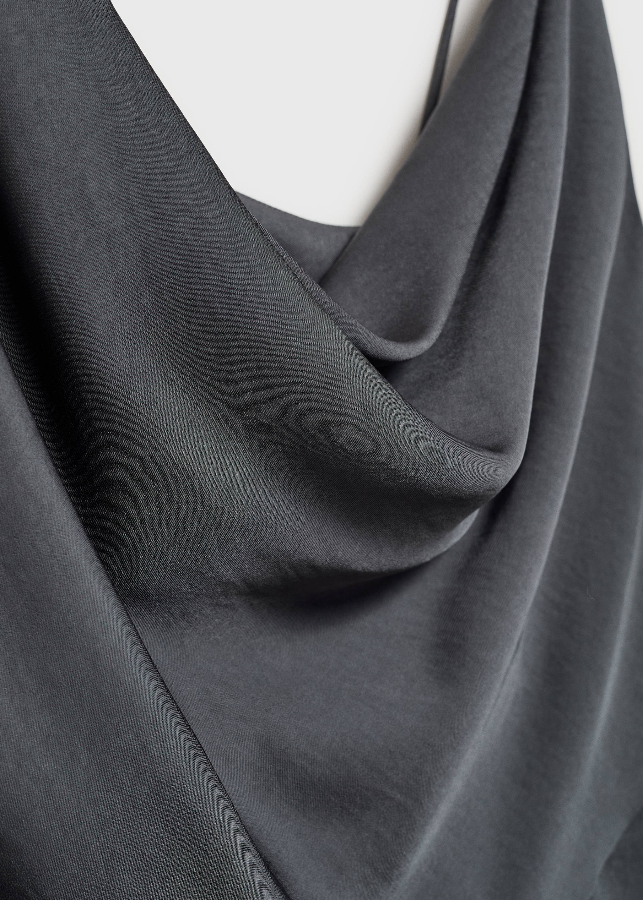 Top asimétrico cuello drapeado - Detalle del artículo 8