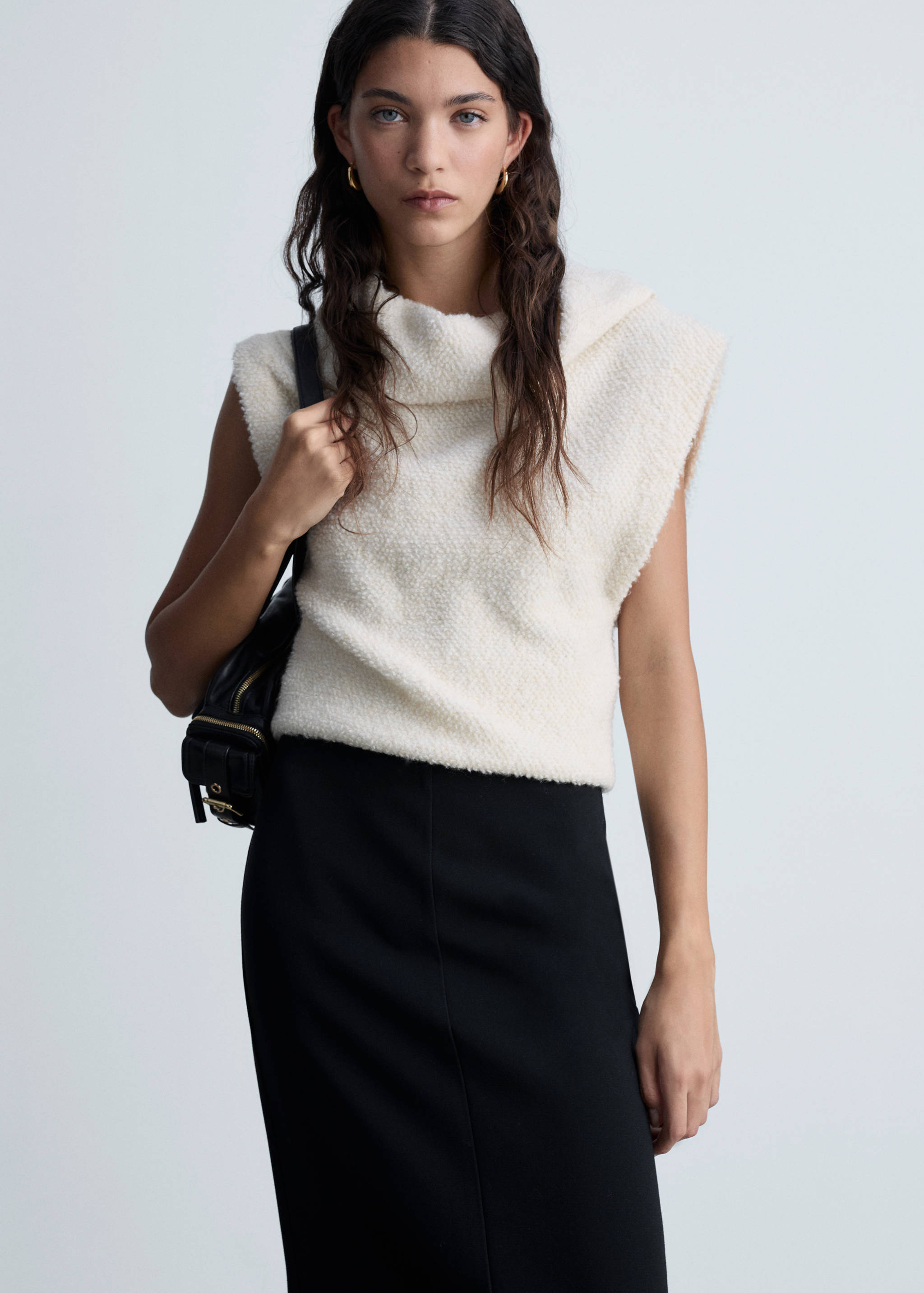 Прямая юбка с разрезом - Деталь изделия 1