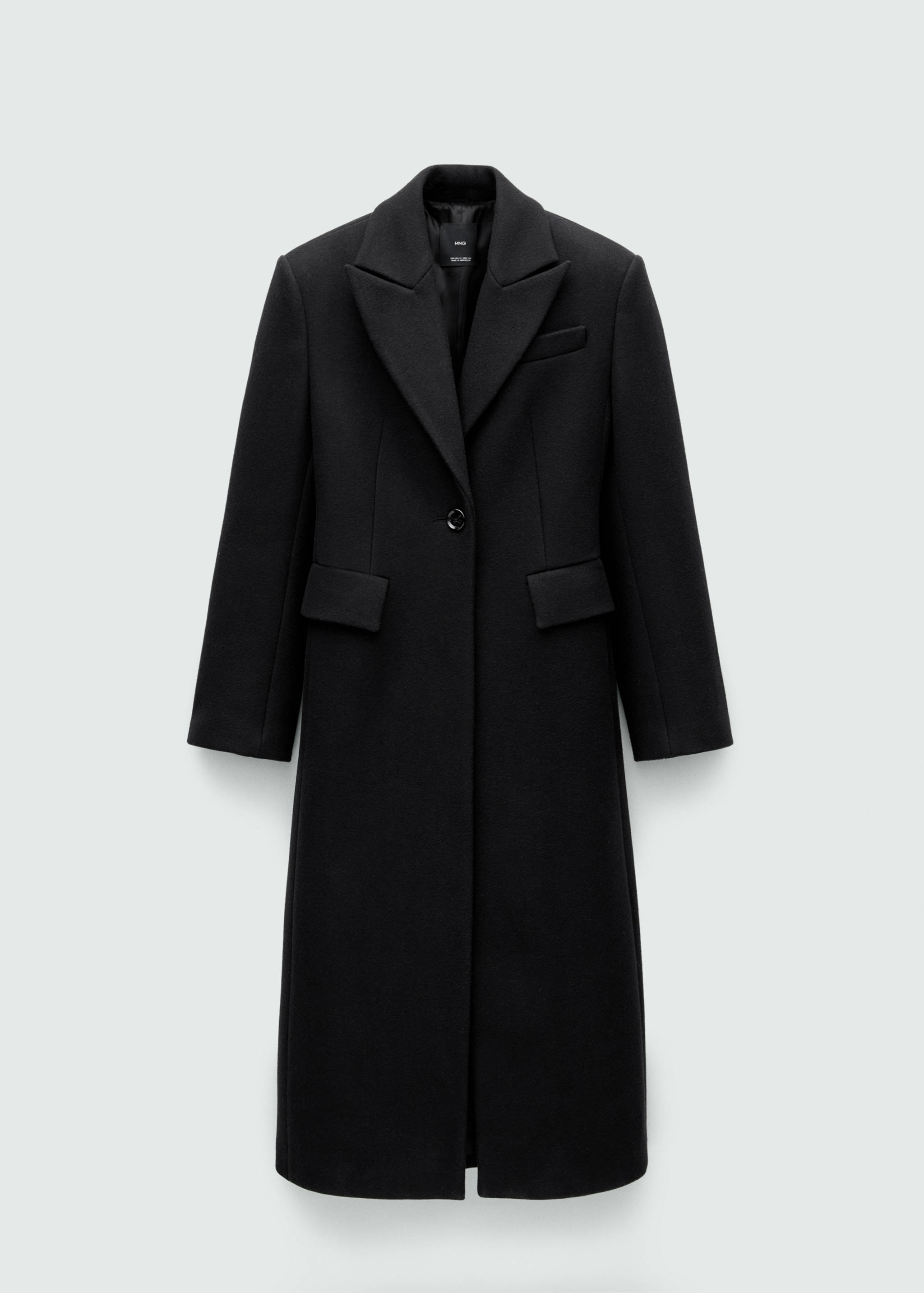 Structured wool coat - Article without model