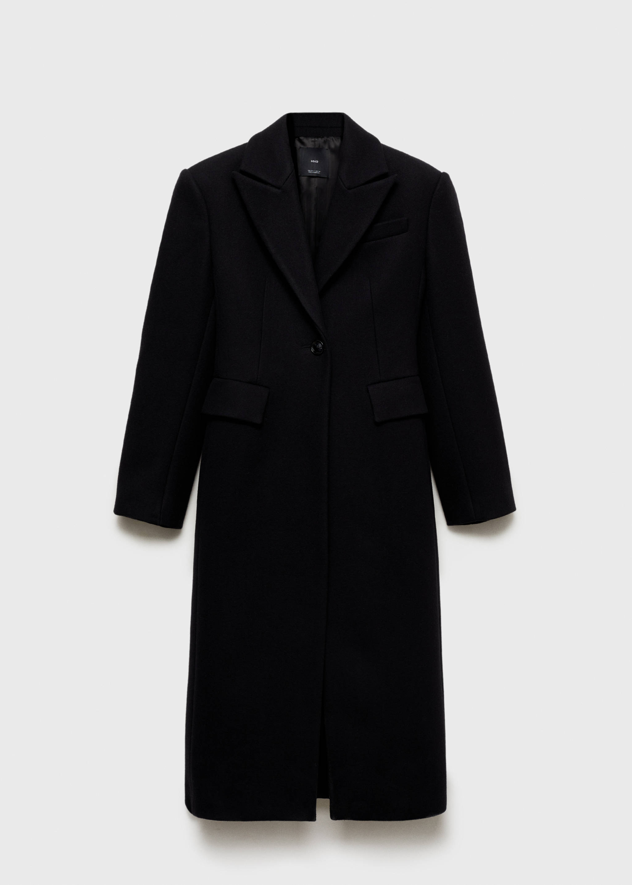 Structured wool coat - Article without model