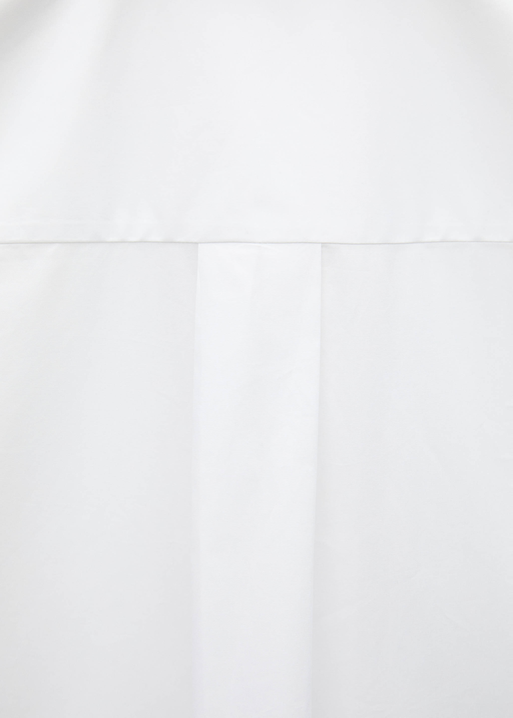 Oversized blouse with tie - Details of the article 0