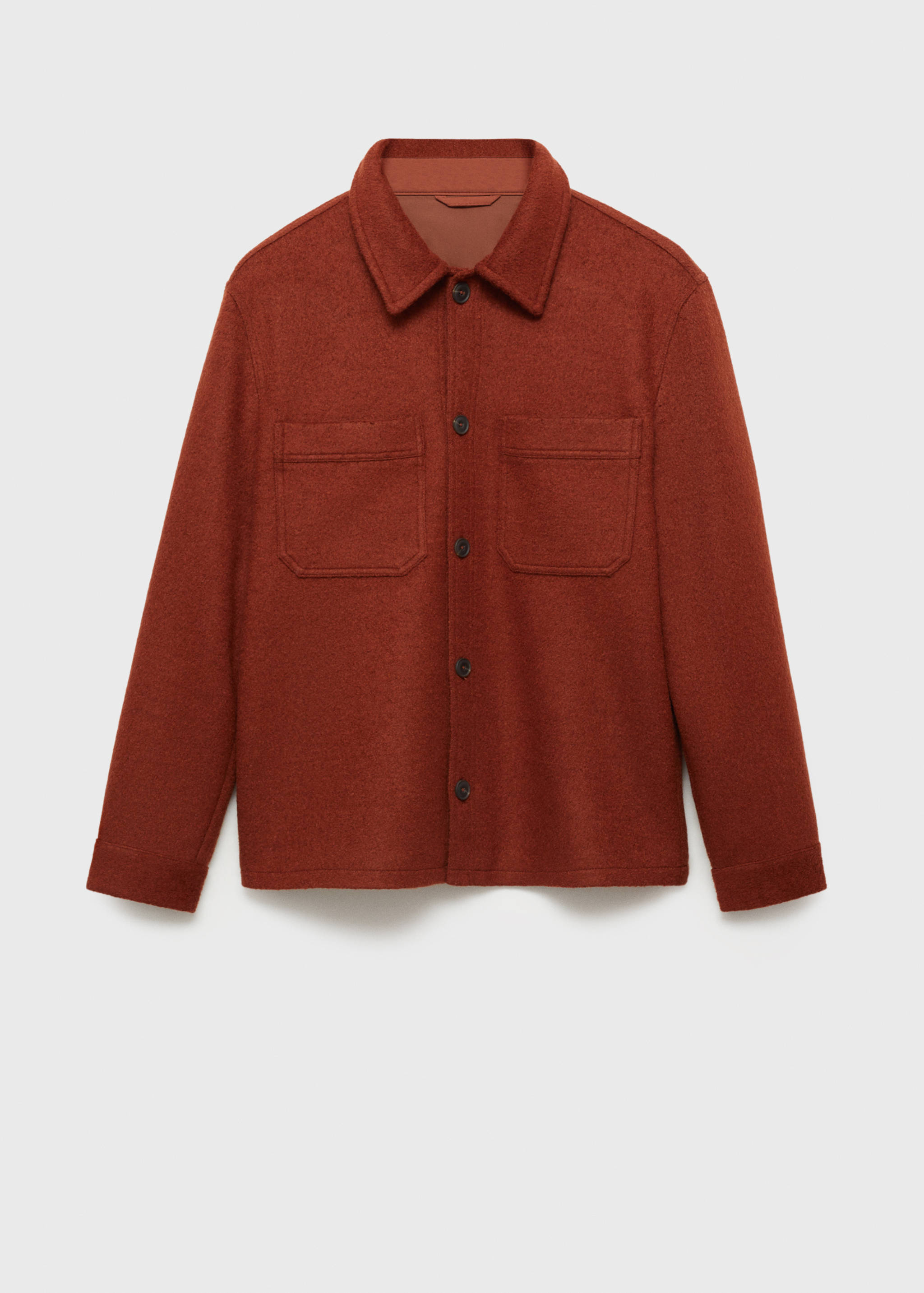 Wool jacket with pockets - Article without model