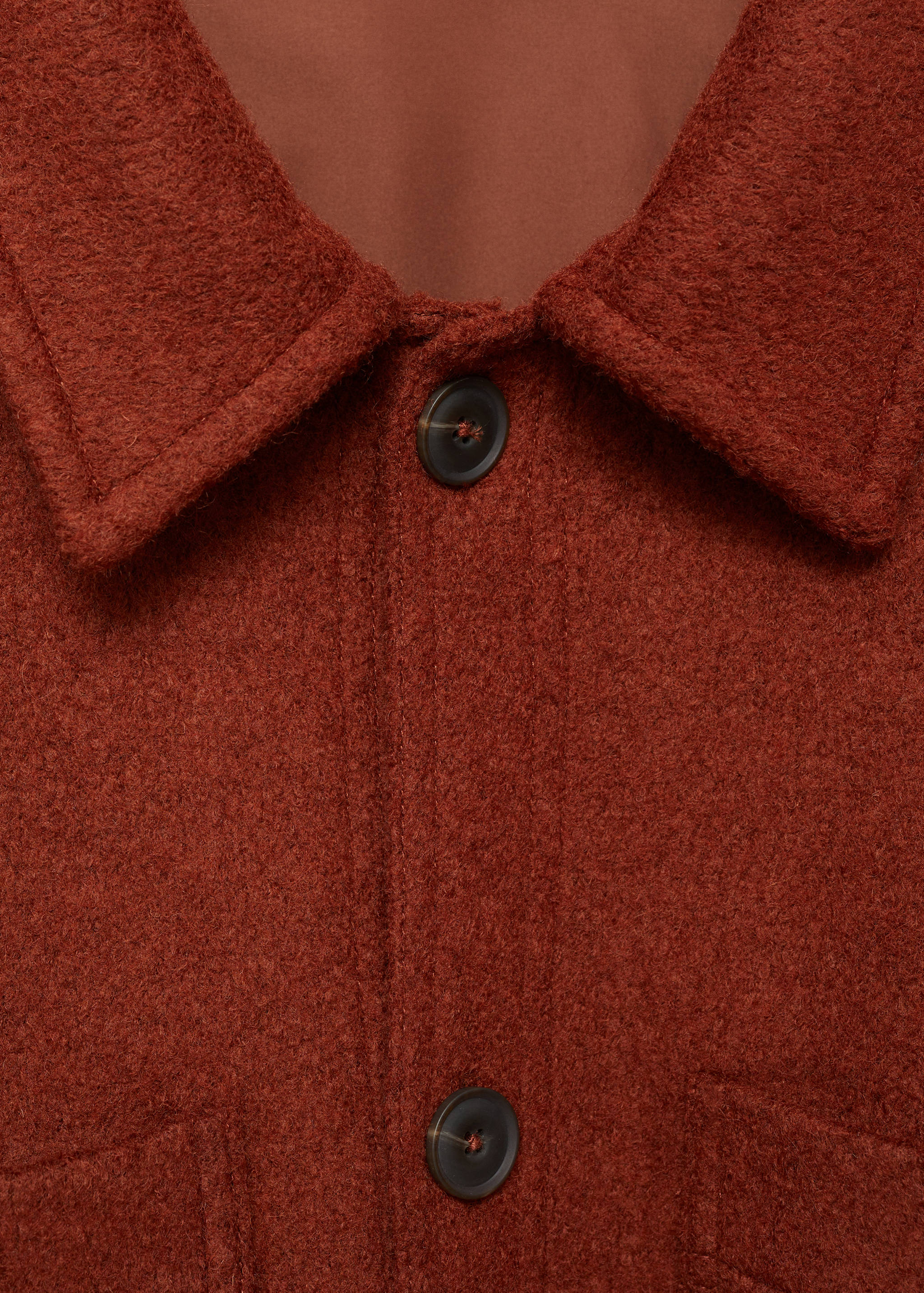 Wool jacket with pockets - Details of the article 8