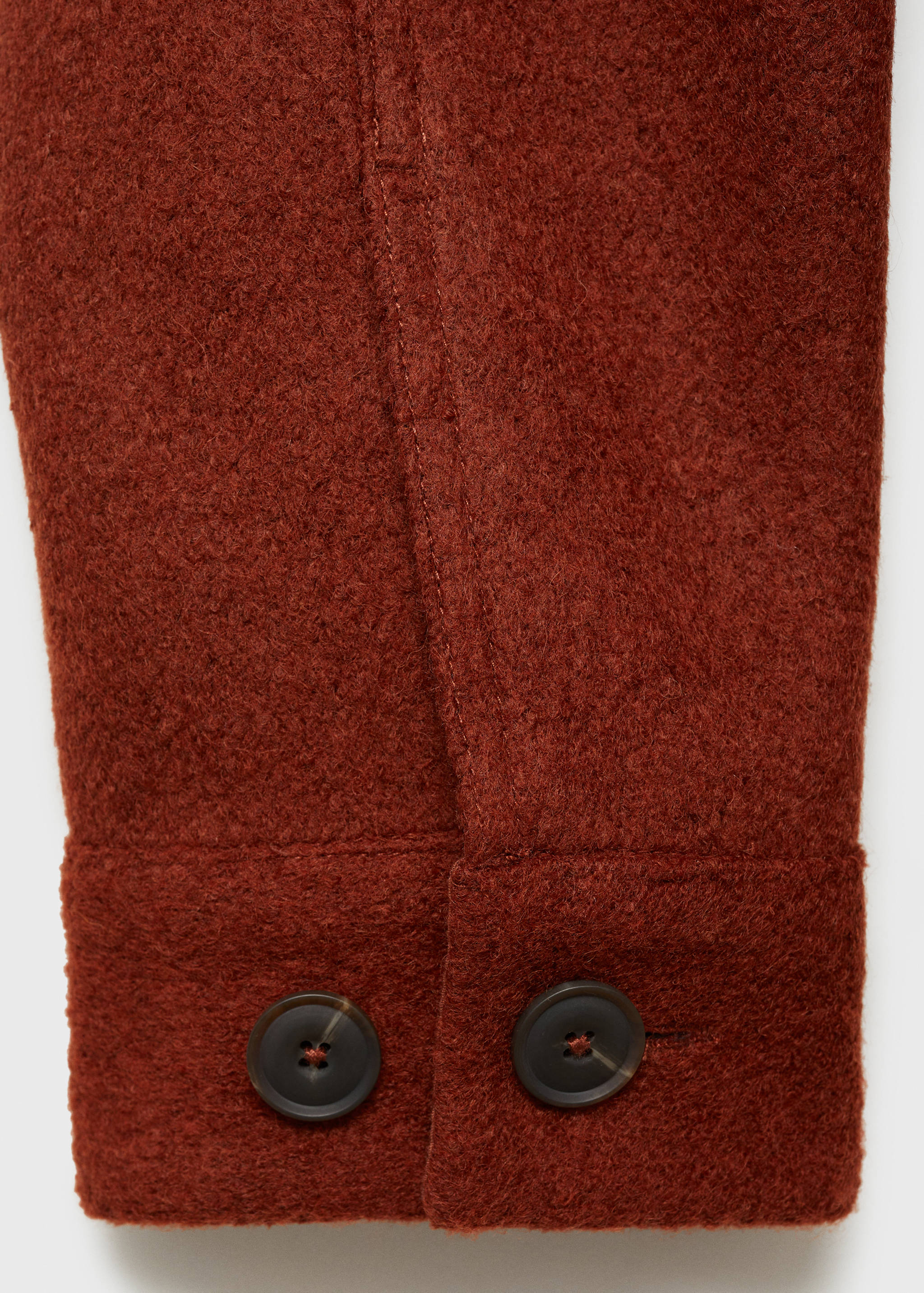 Wool jacket with pockets - Details of the article 0