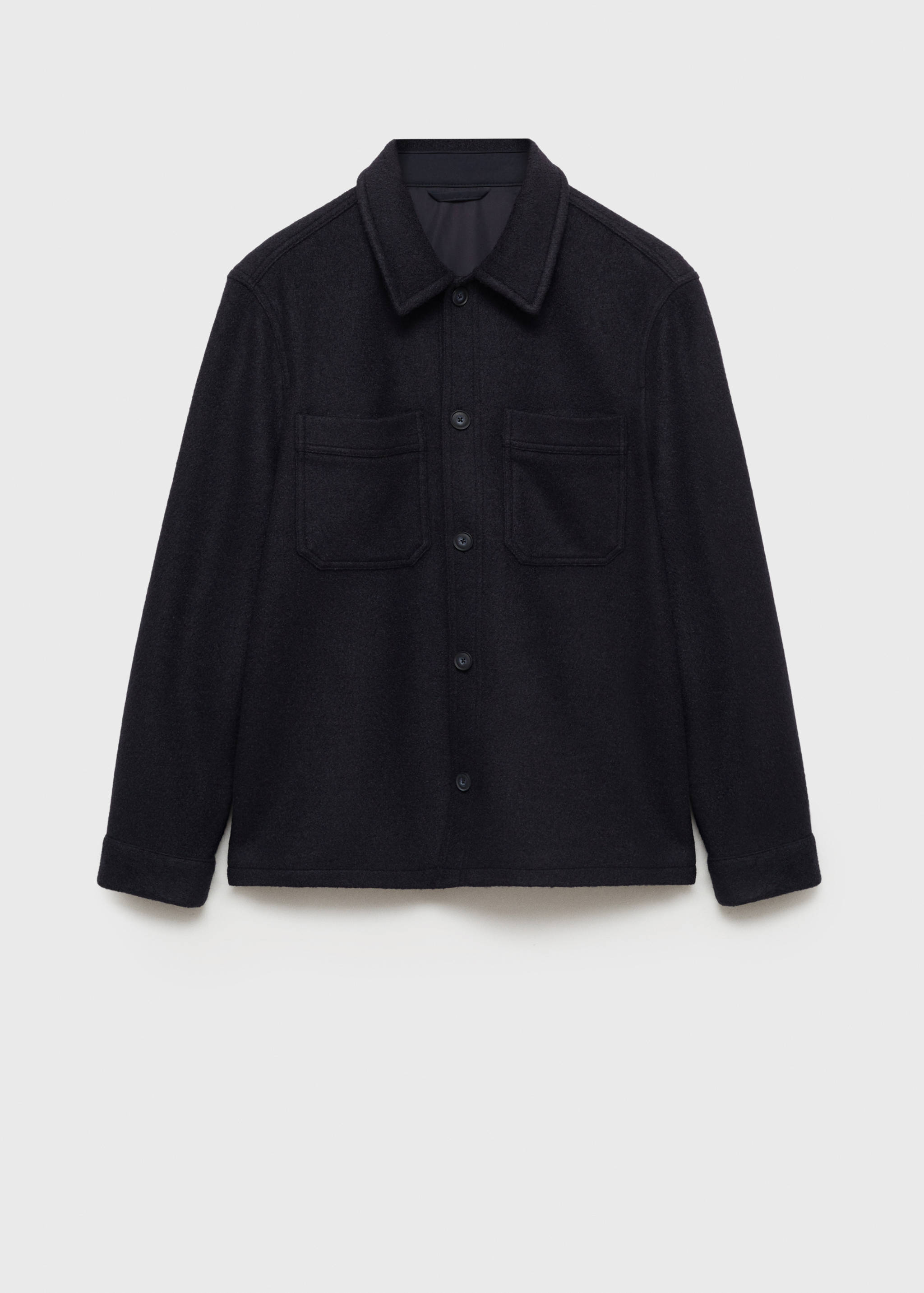 Wool jacket with pockets - Article without model