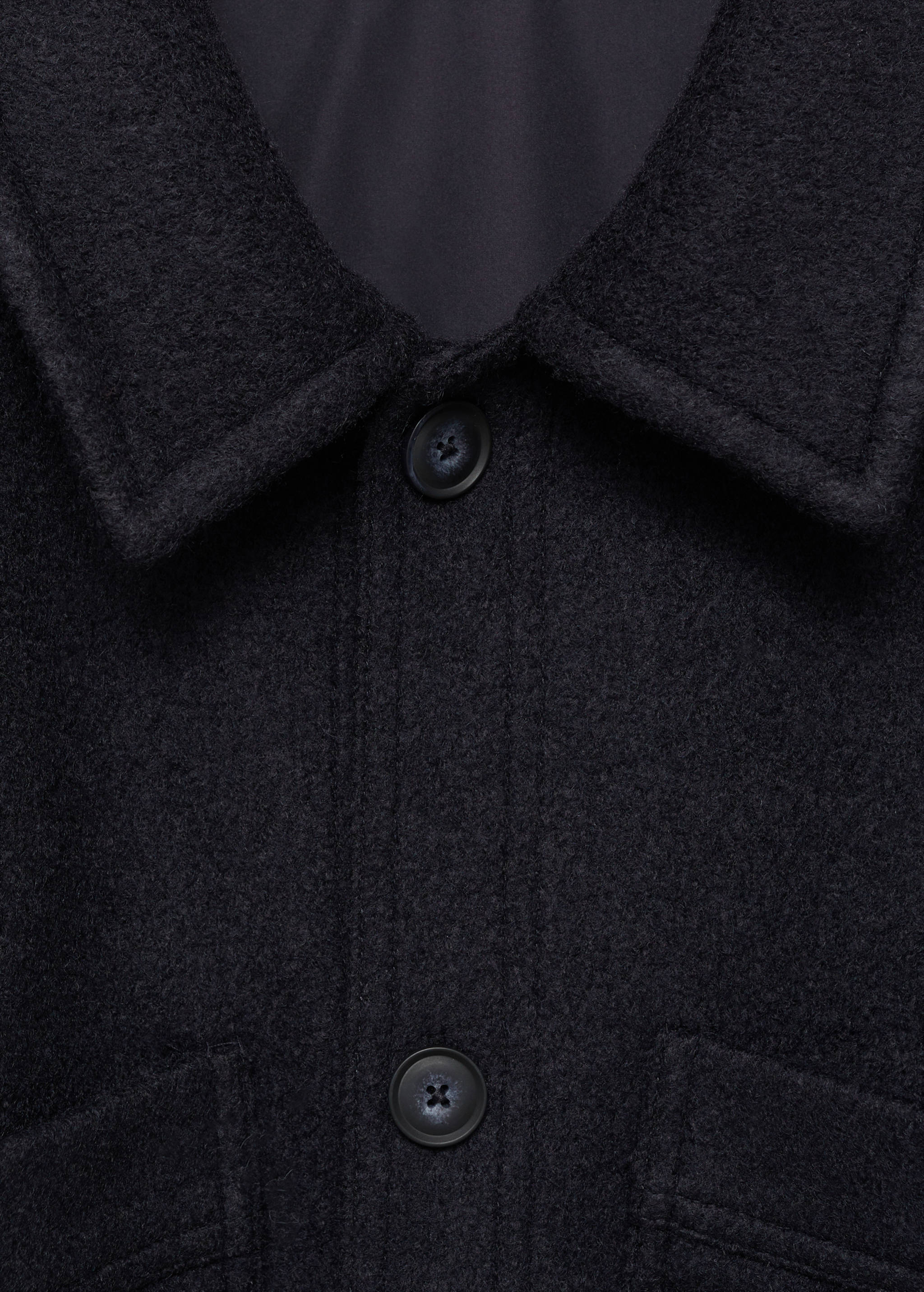 Wool jacket with pockets - Details of the article 8