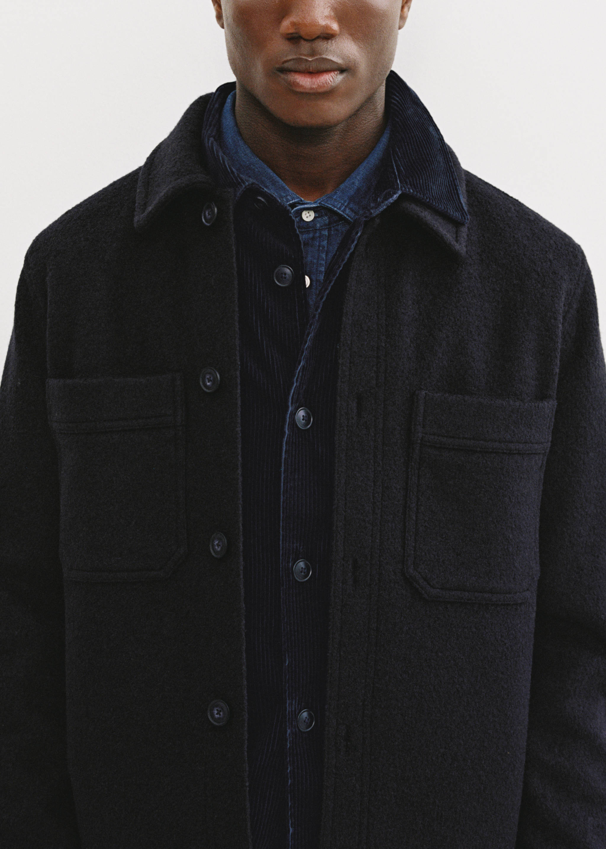 Wool jacket with pockets - Details of the article 3