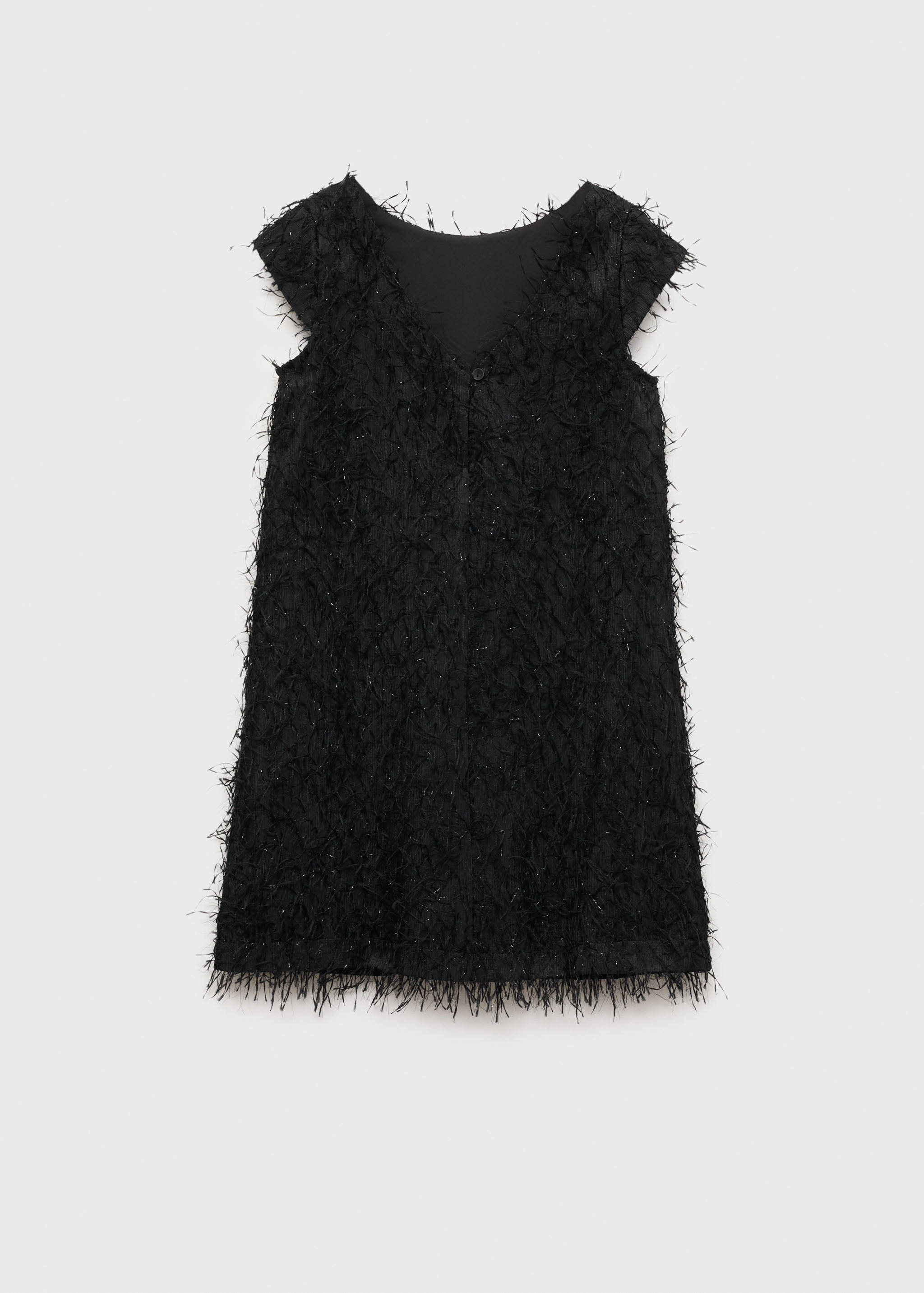Robe détail franges - Verso de l’article