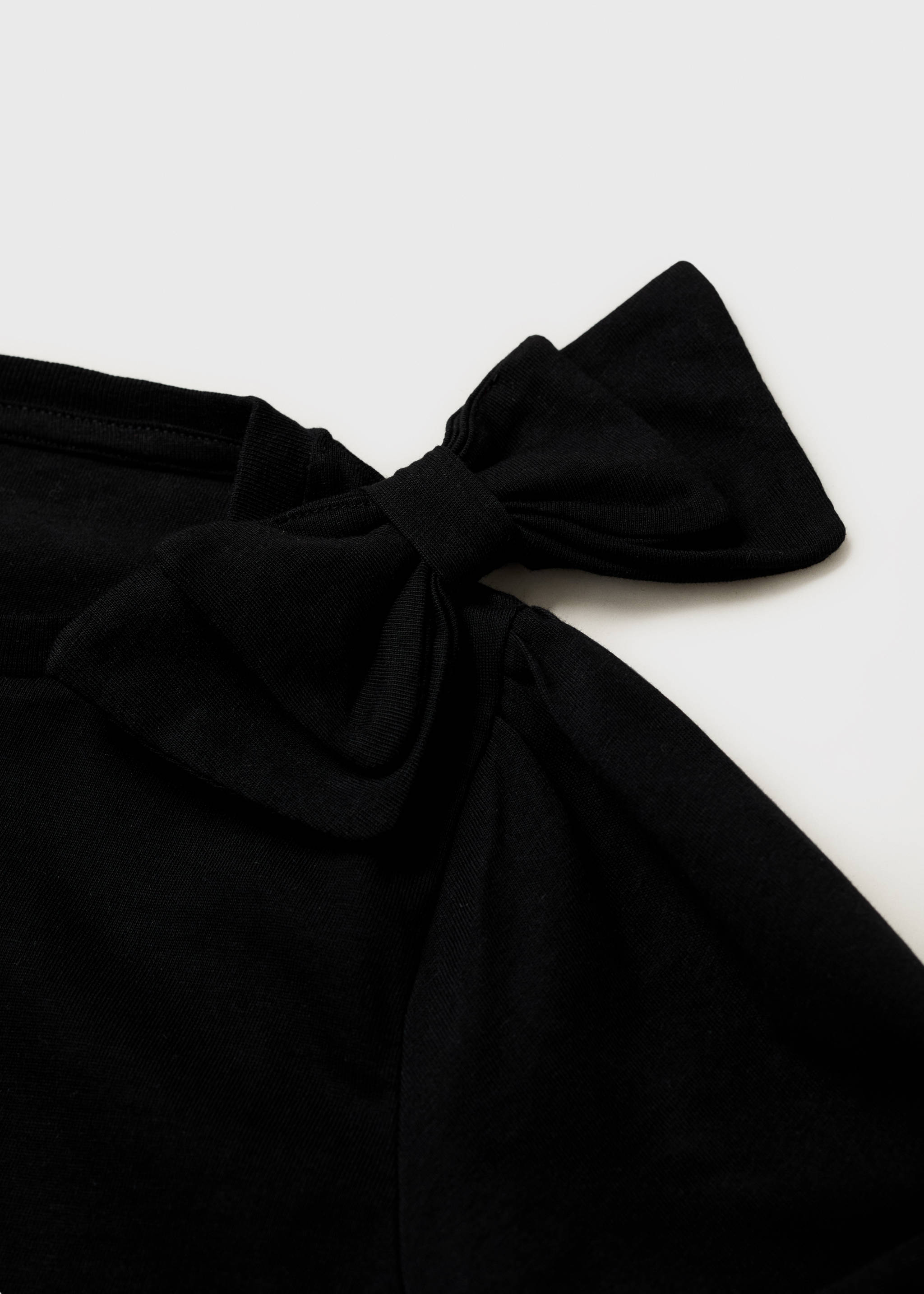 Bow cotton T-shirt - Details of the article 8