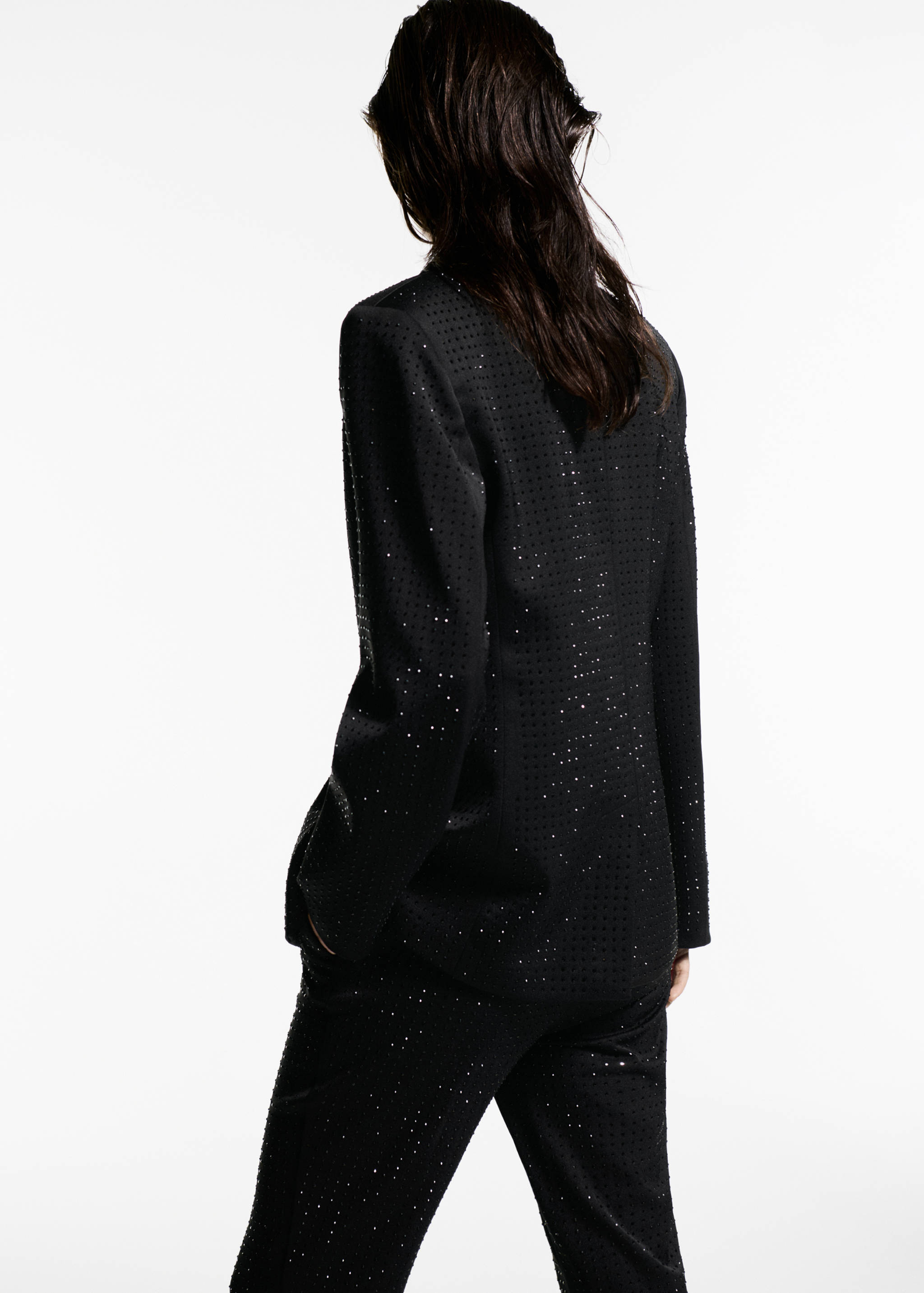 Blazer traje strass - Reverso del artículo