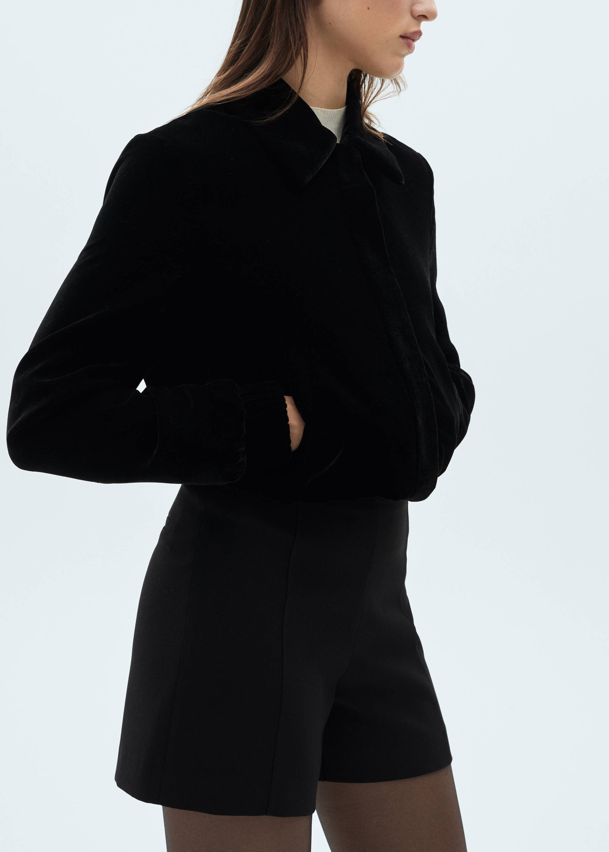 Velvet Bomber Jacket - Details of the article 6