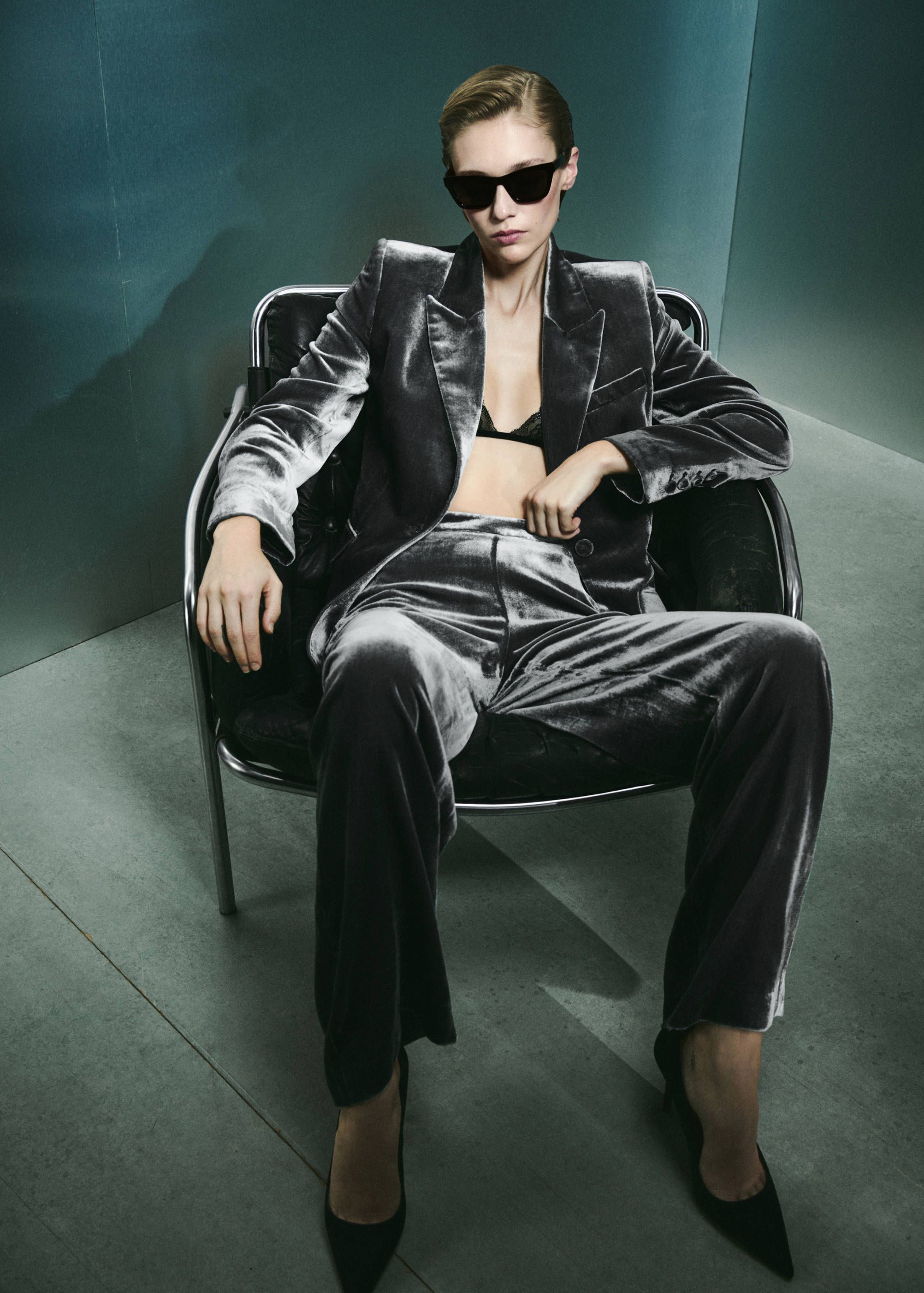 Pantalon costume velours - Détail de l'article 2