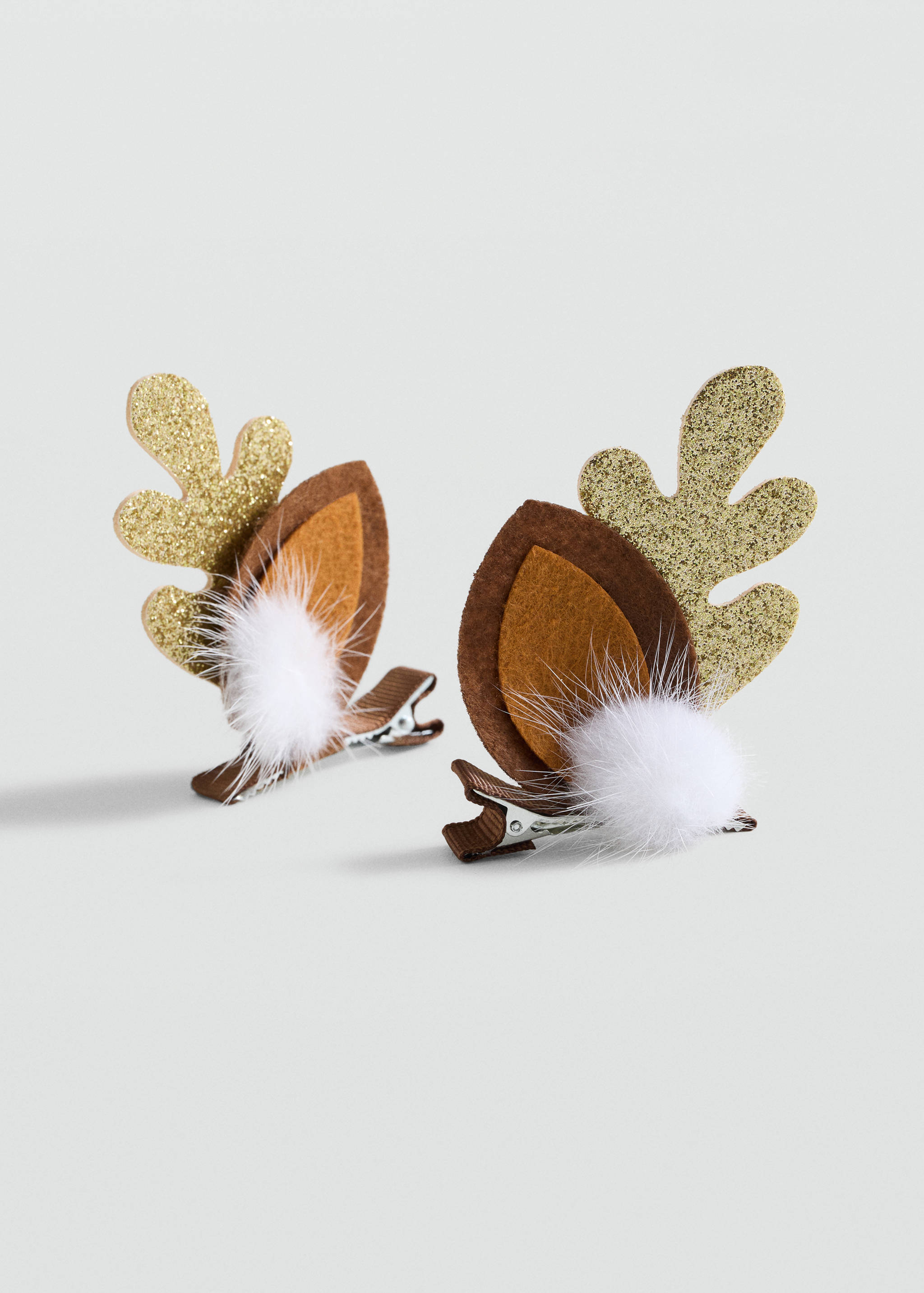 Christmas hair clip set - Medium plane