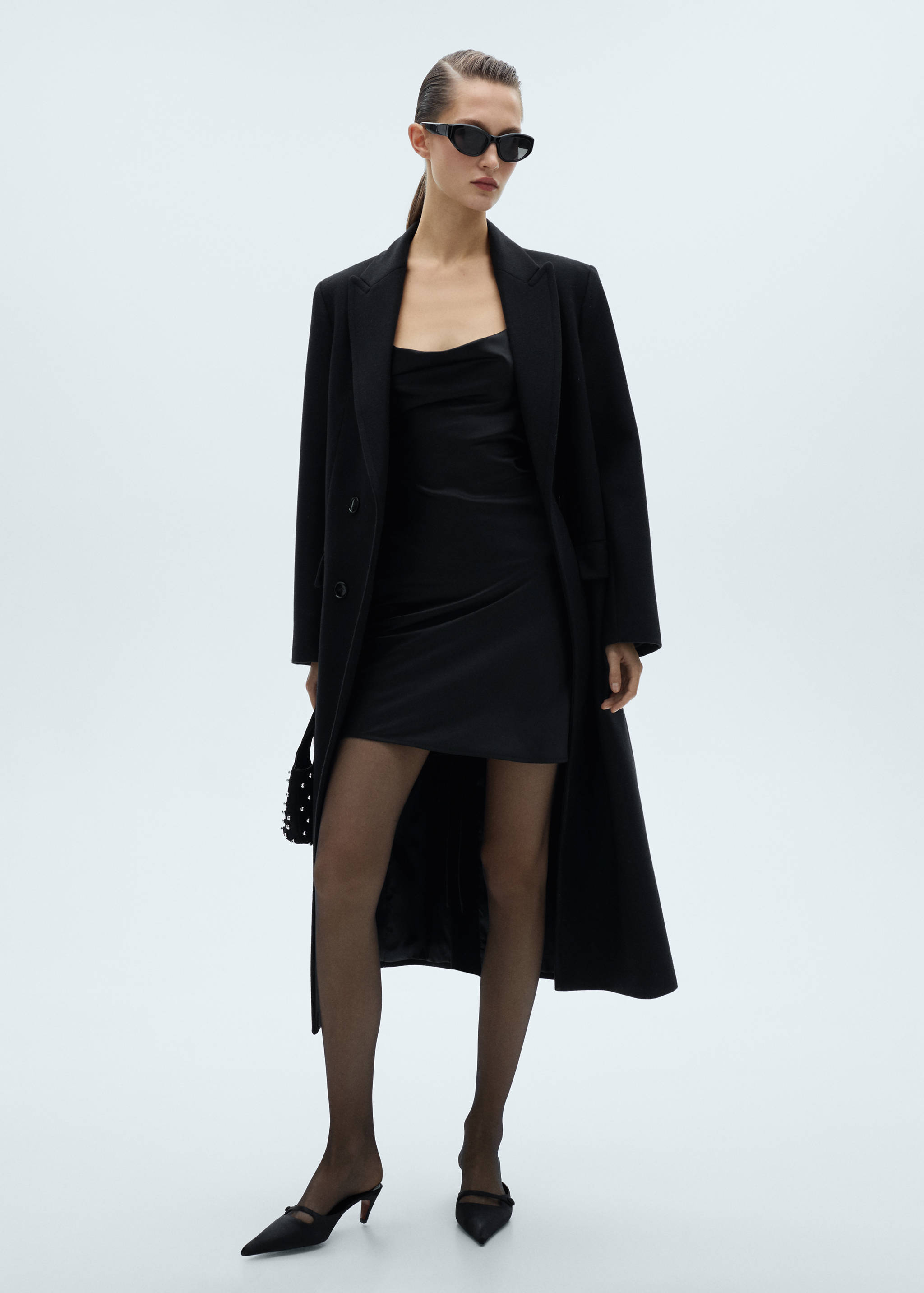 Robe courte dos croisé - Plan général