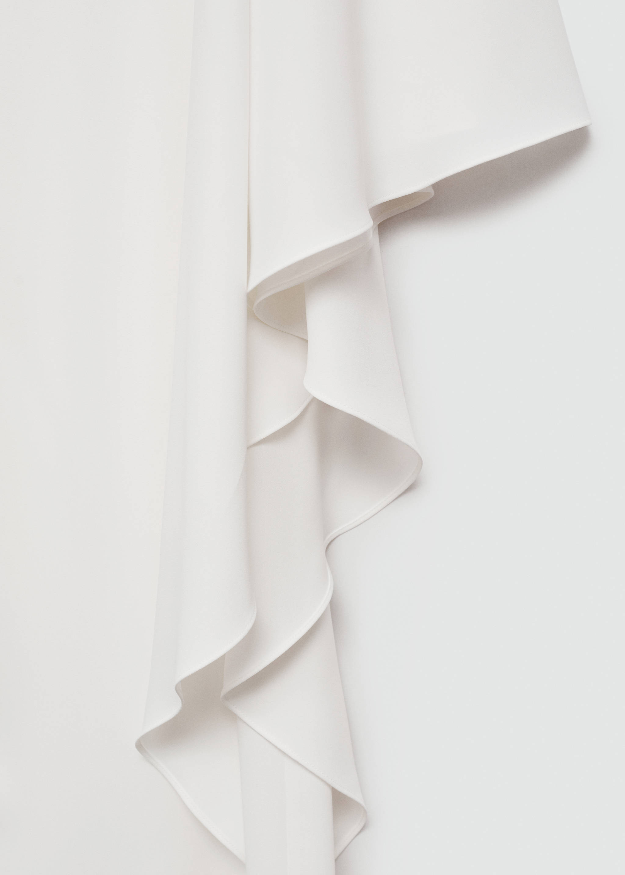 Asymmetrical cape dress - Details of the article 8