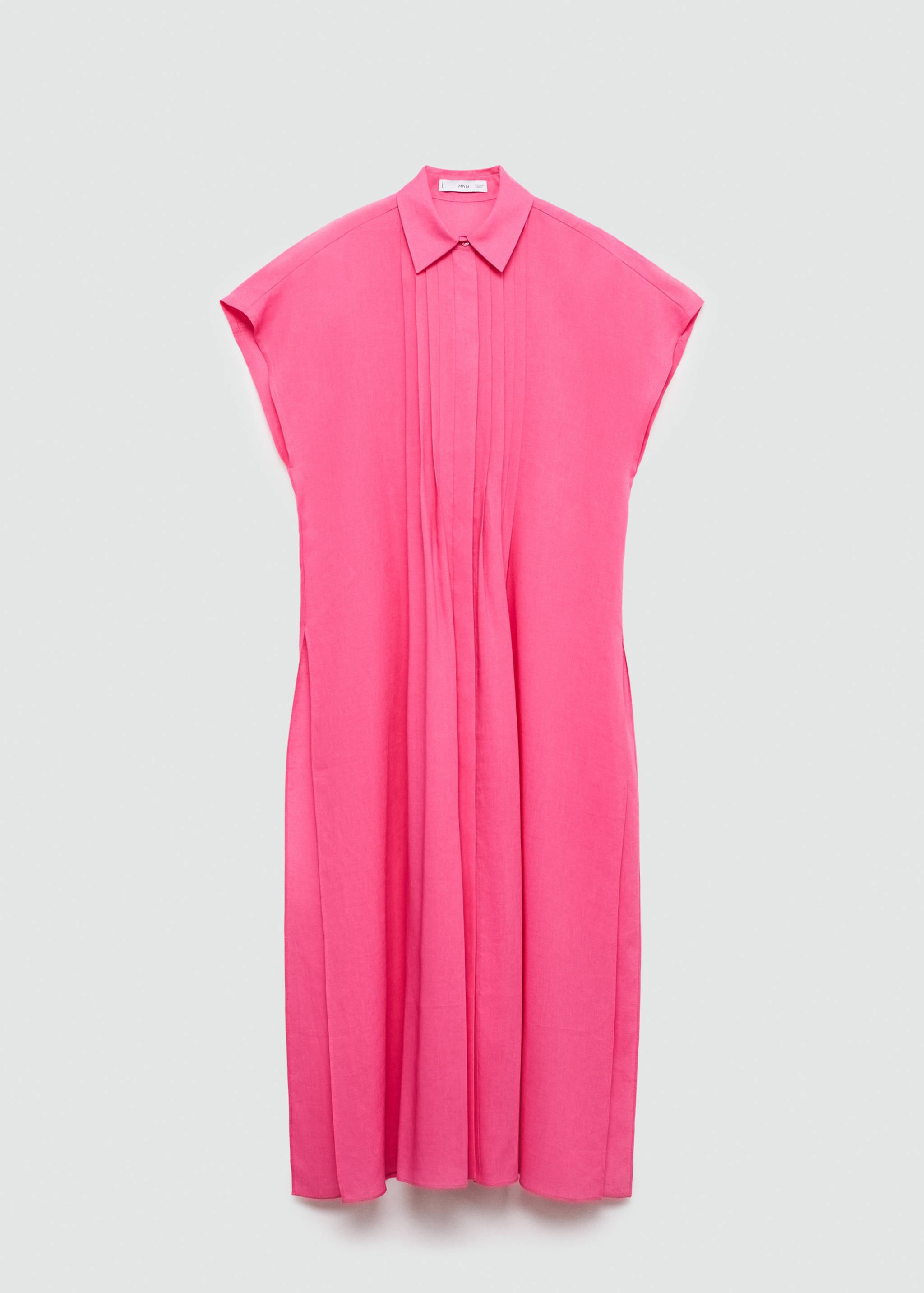 Shirt dress with slits - Article without model