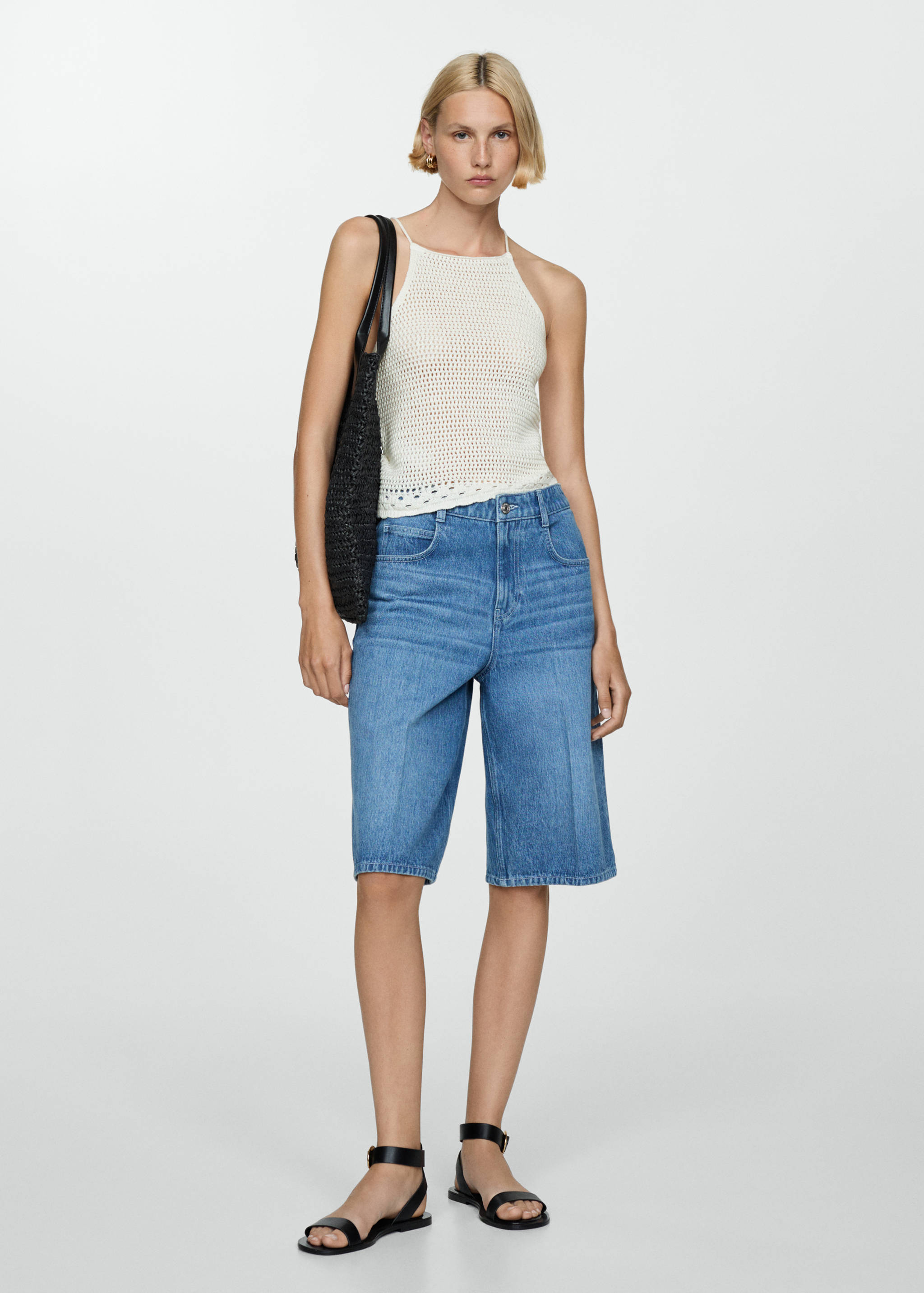 Top punto crochet - Plano general