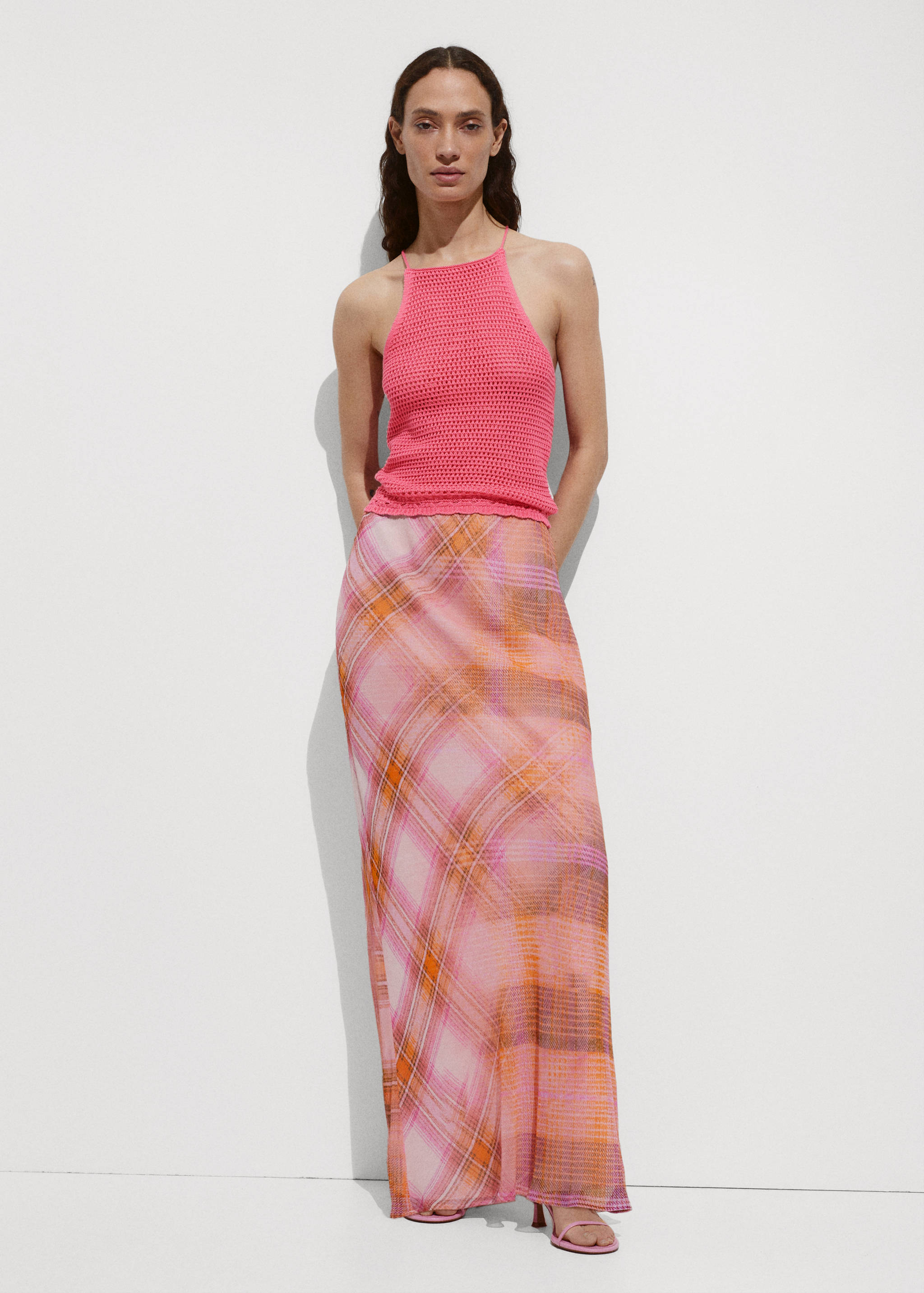 Top punto crochet - Plano general