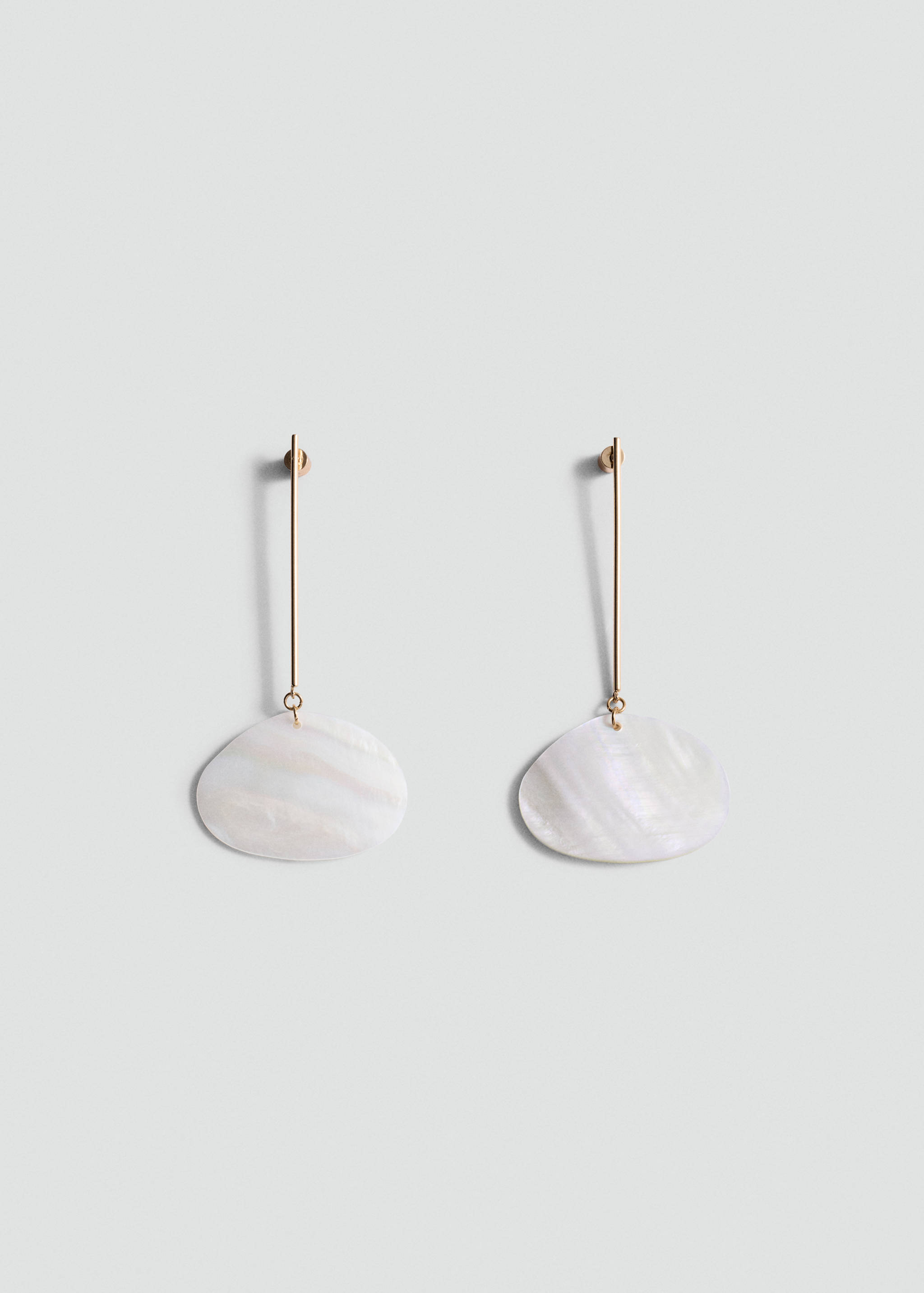 Shell pendant earrings - Article without model