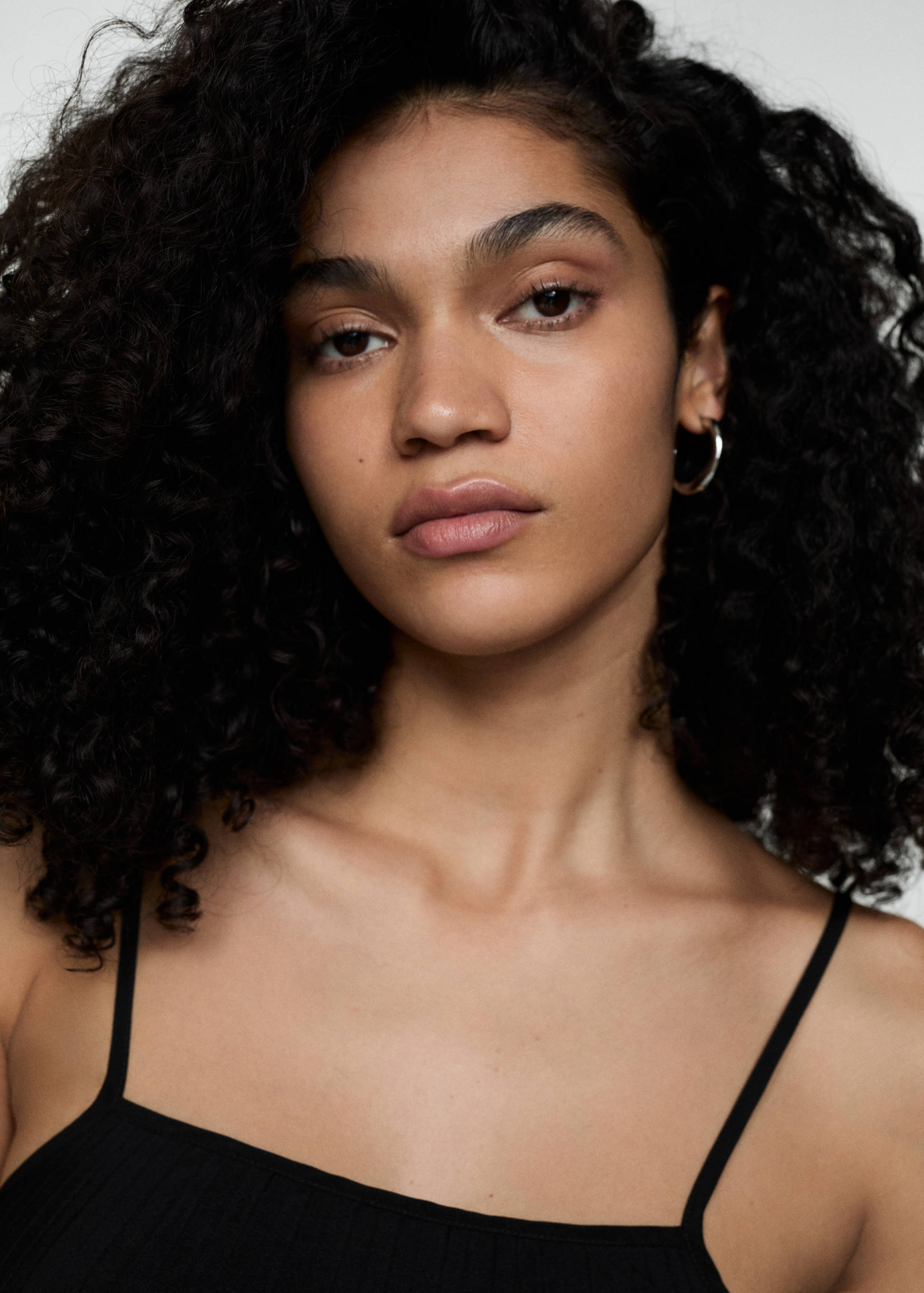 Pleated dress with bow - Details of the article 1