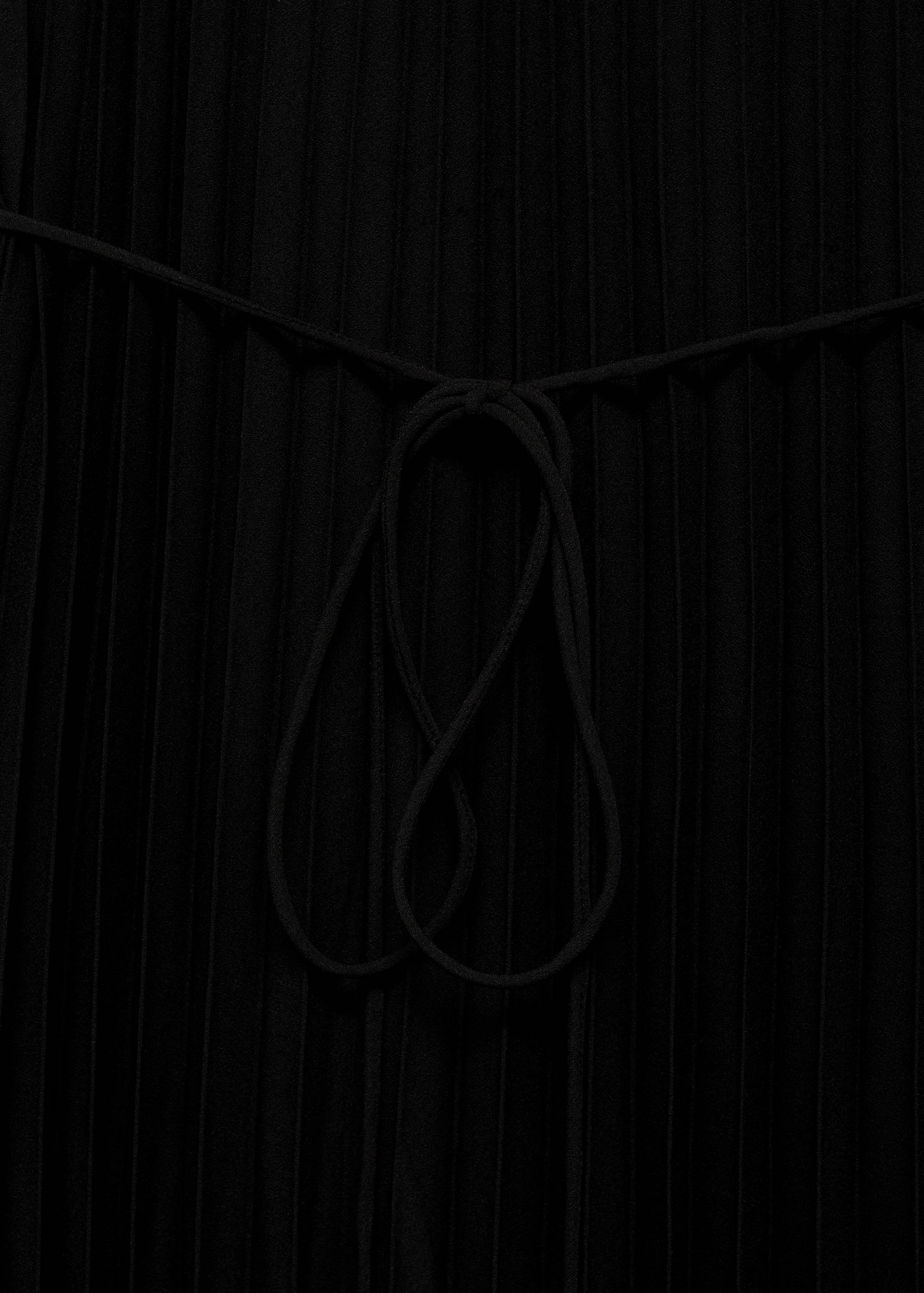 Pleated dress with bow - Details of the article 8