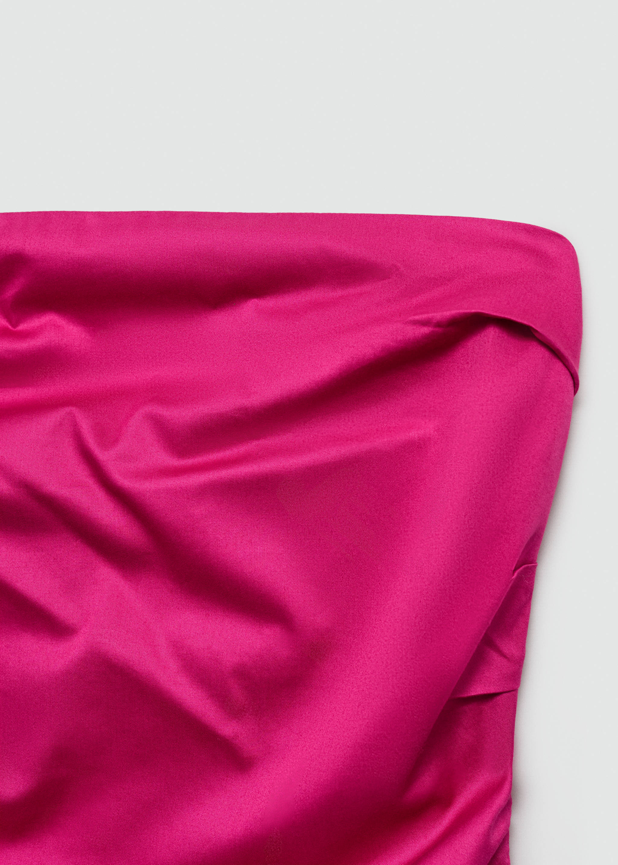 Draped strapless dress - Details of the article 8