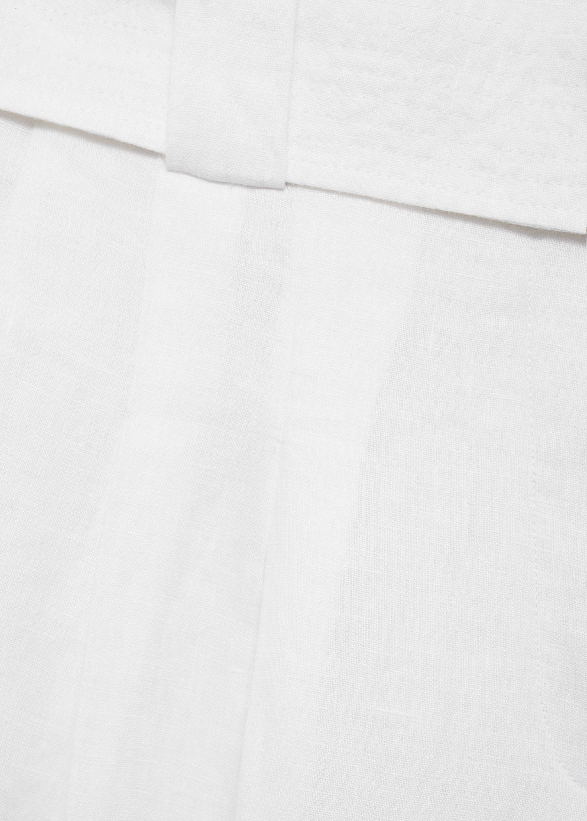 Bermuda lin ceinture - Détail de l'article 0