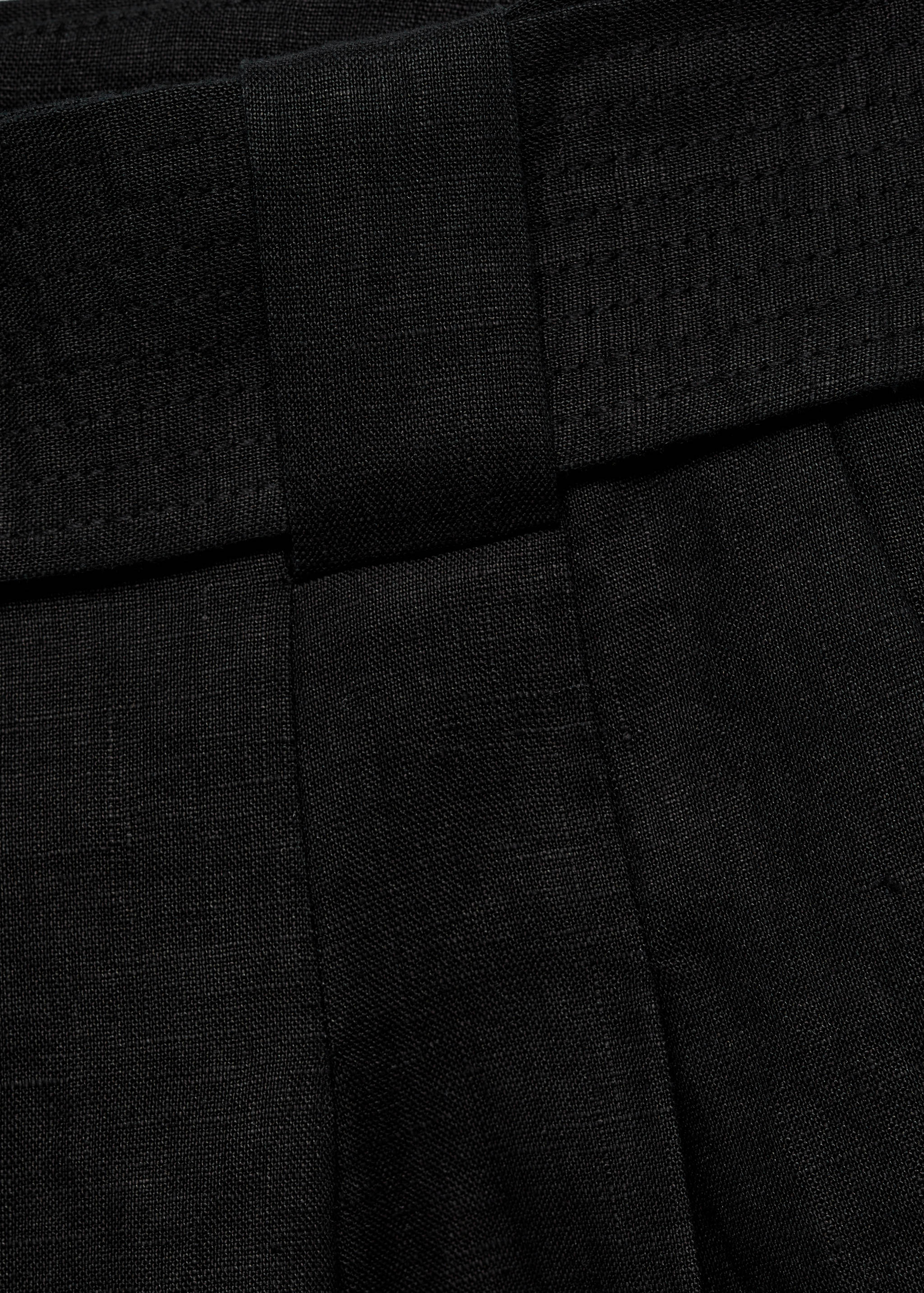 Bermuda lin ceinture - Détail de l'article 0