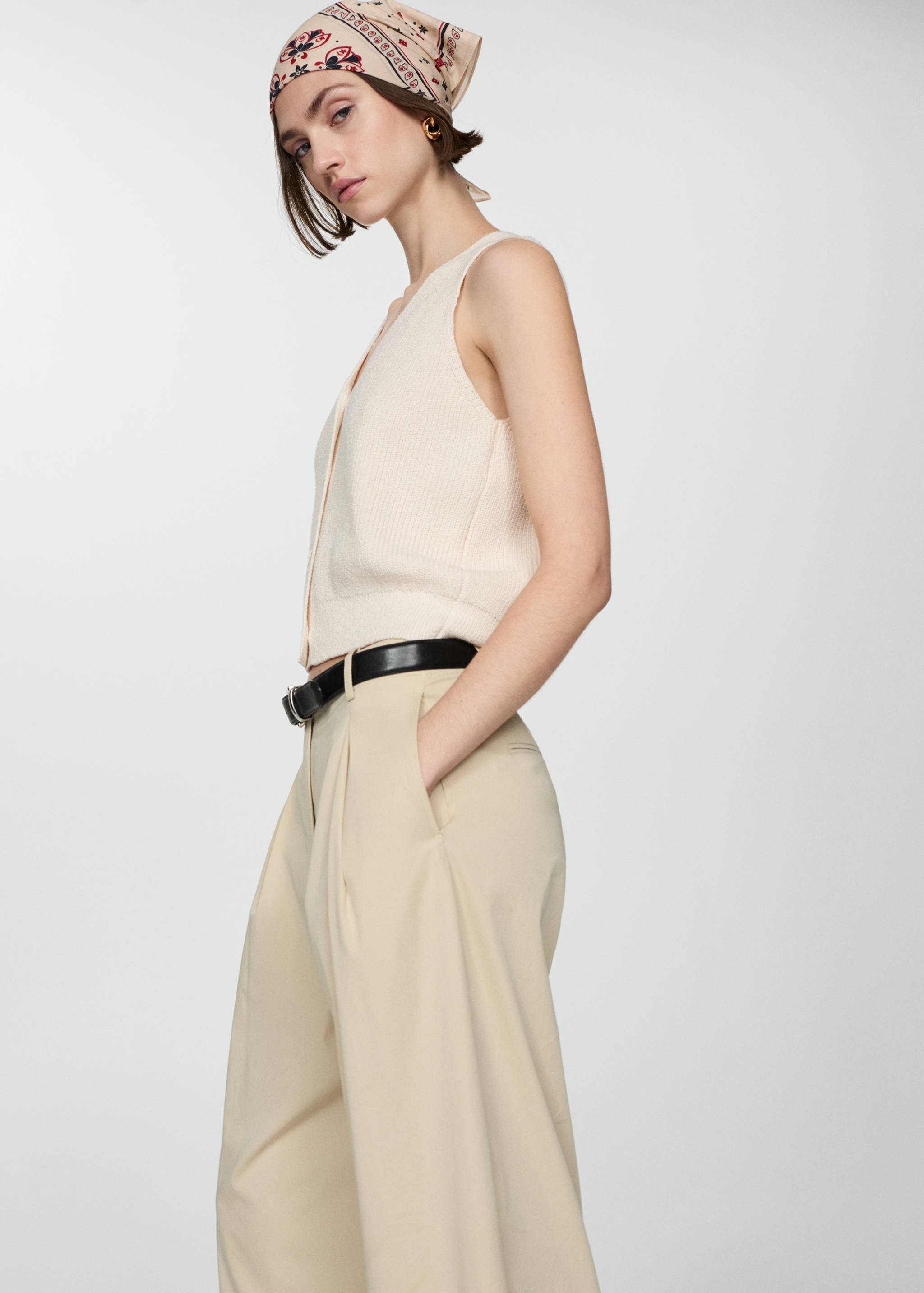 Ribbed jersey jacket - Medium plane