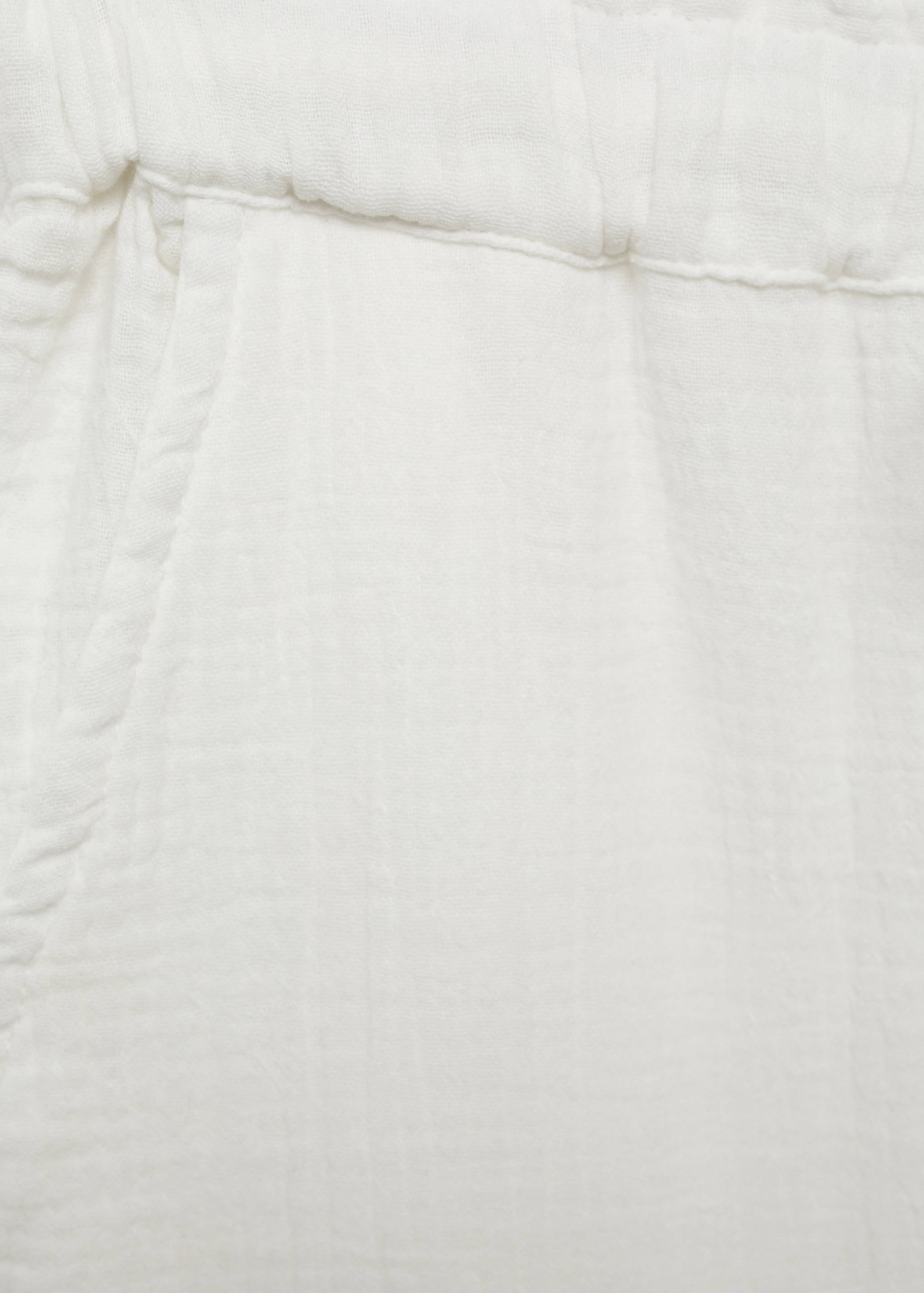 Pantalón algodón cintura elástica - Detalle del artículo 0