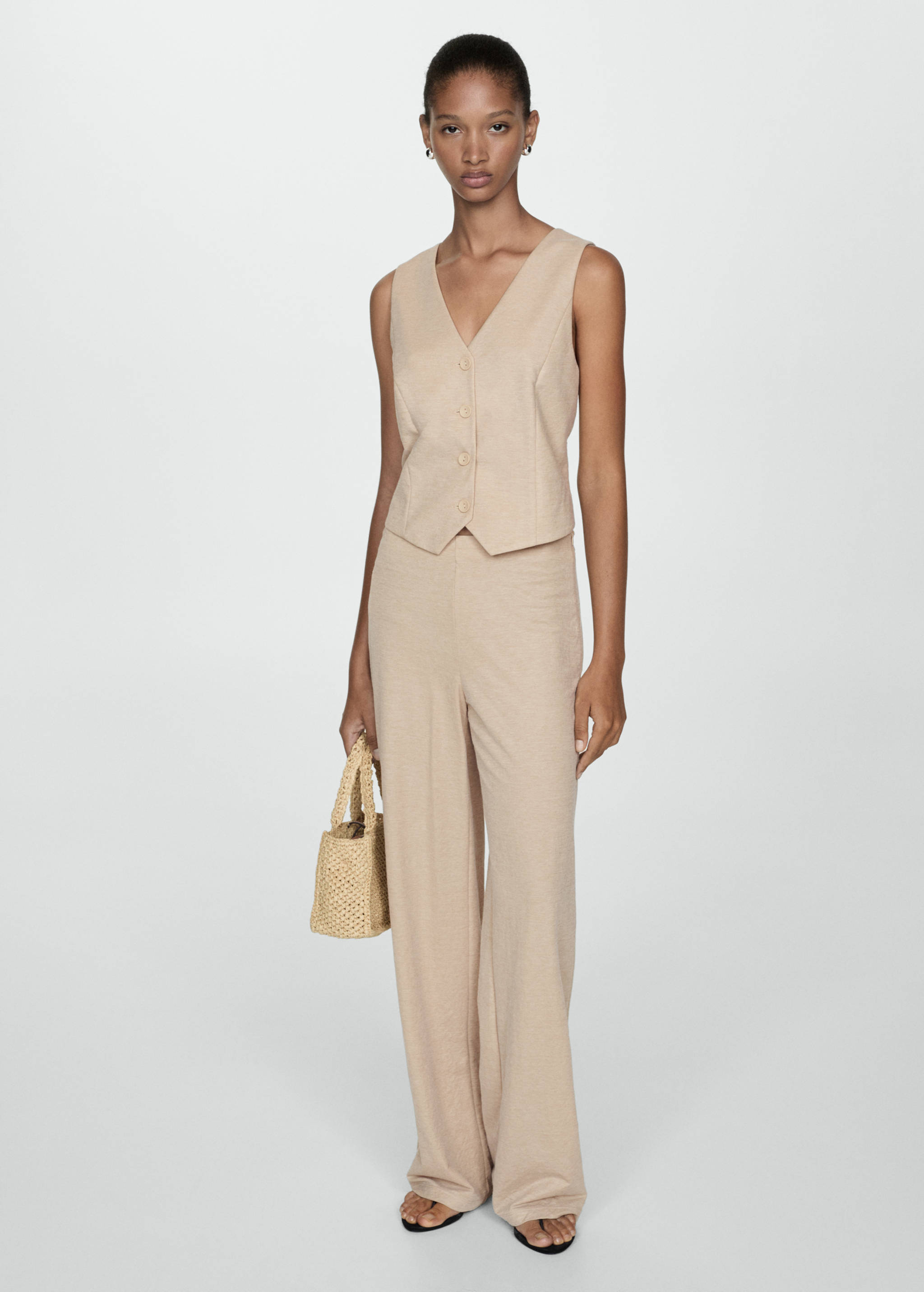 Pantalon droit fluide - Plan général