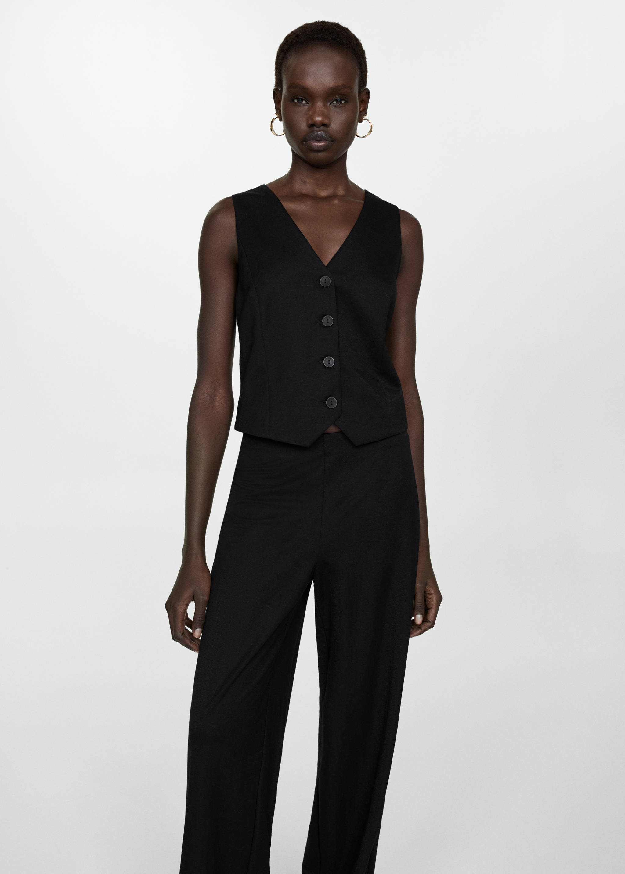 Pantalon droit fluide - Détail de l'article 1