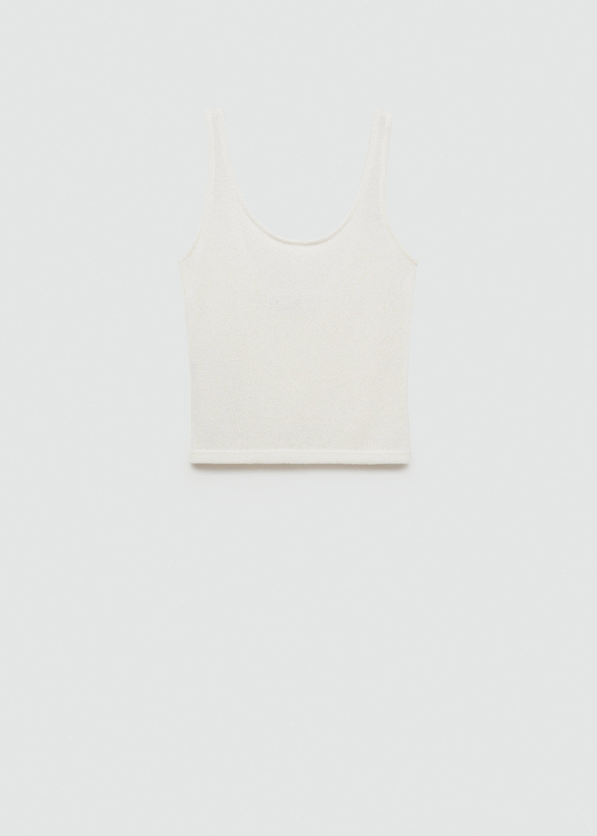 Knit strap top - Article without model
