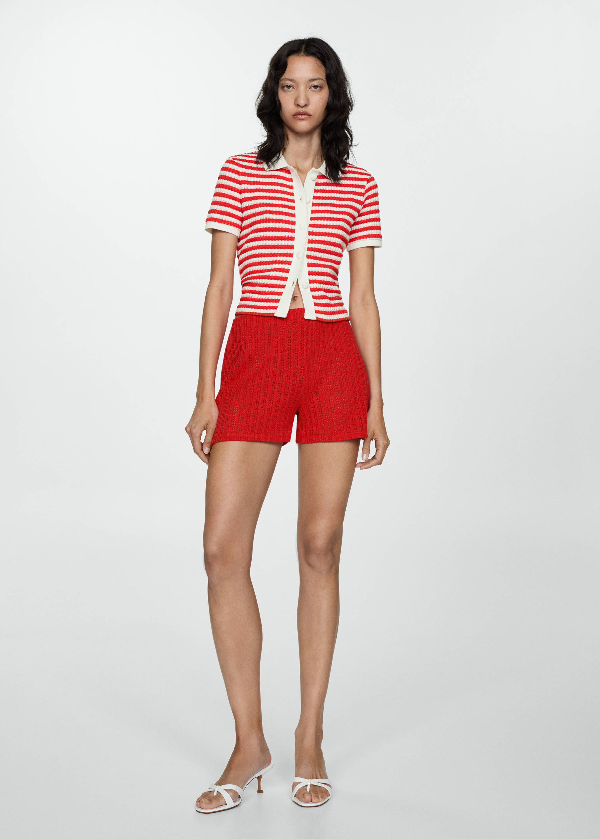 Combined knitted t-shirt - General plane