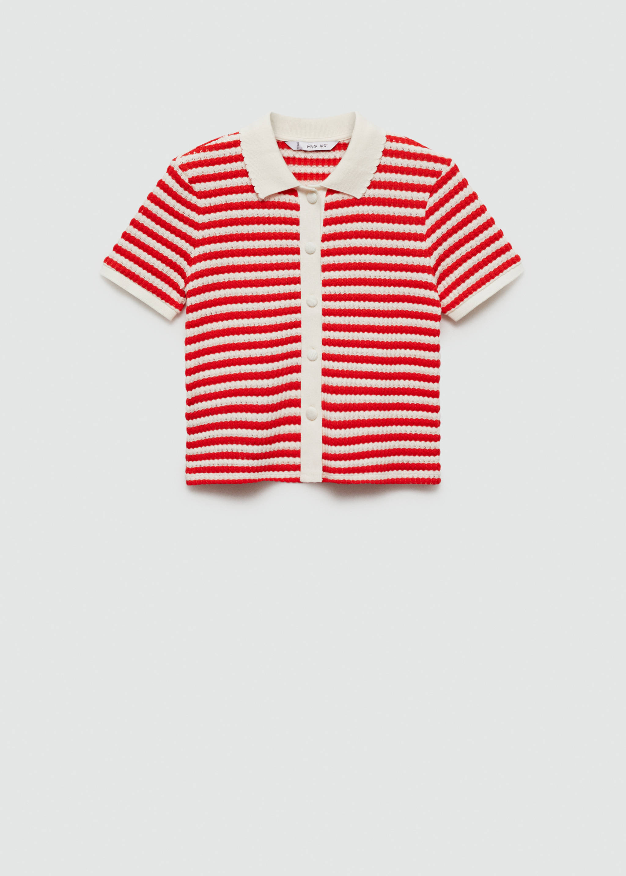 Combined knitted t-shirt - Article without model