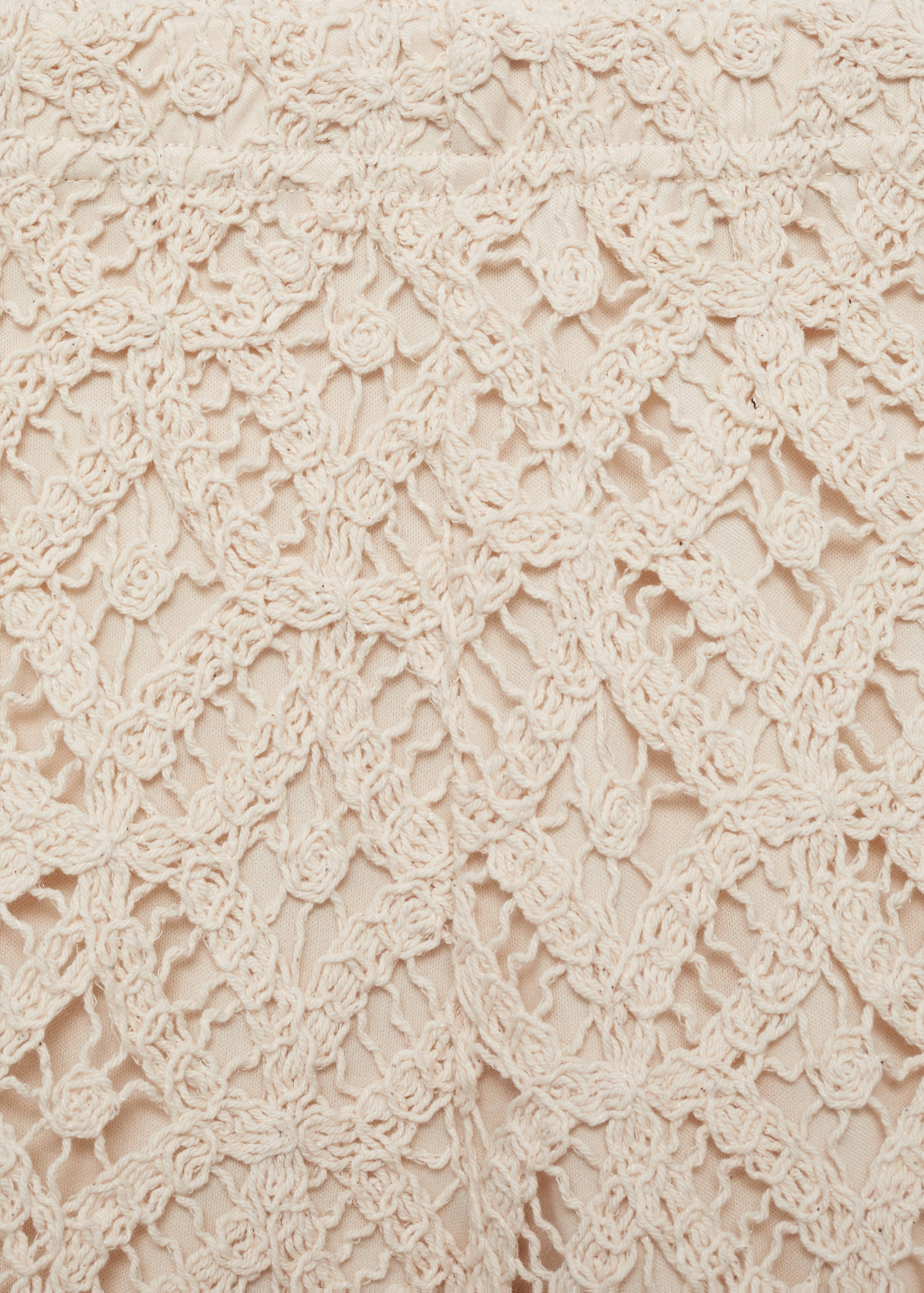 Crochet straight-fit shorts - Details of the article 8